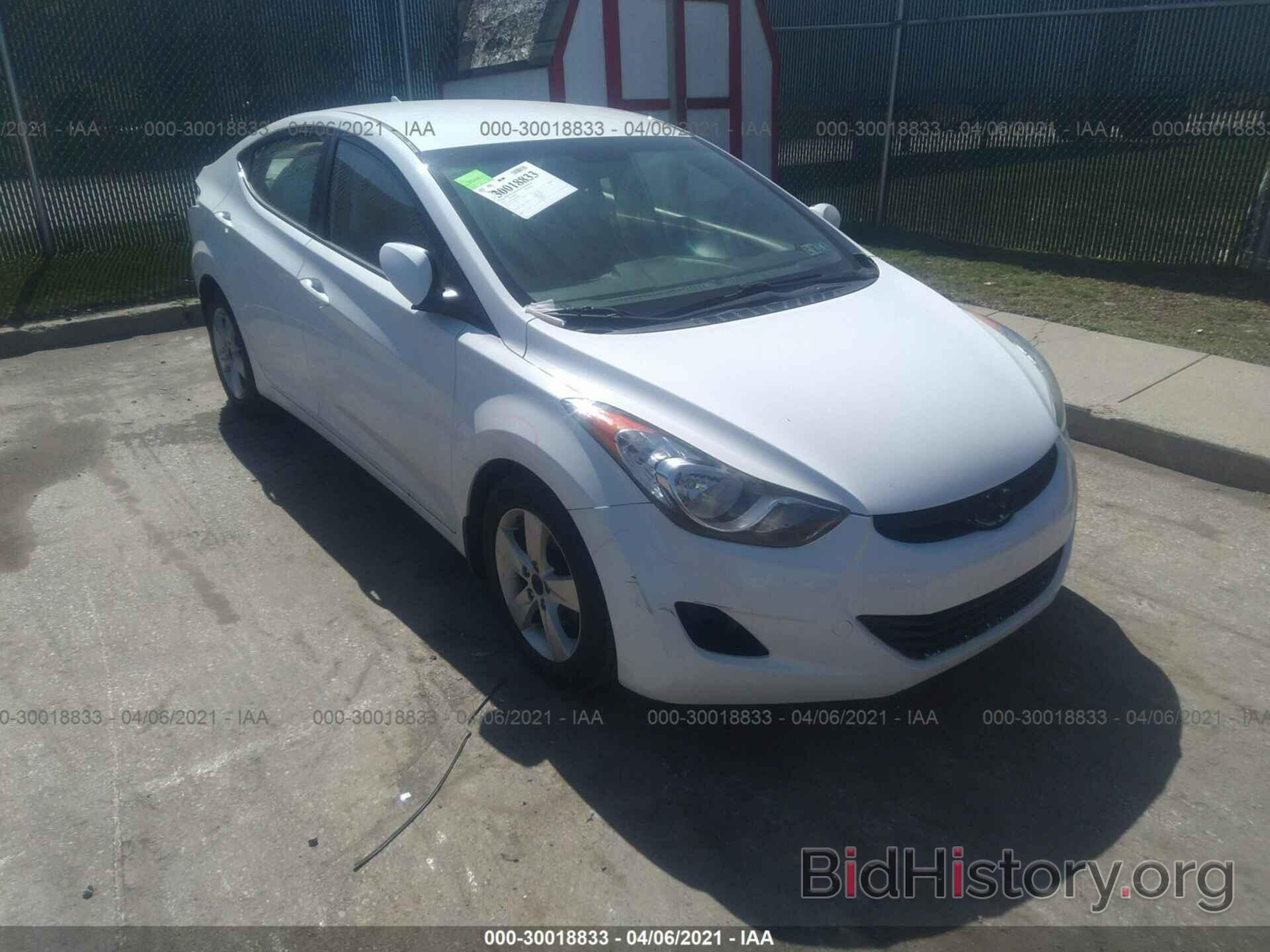 Photo 5NPDH4AE4DH383753 - HYUNDAI ELANTRA 2013