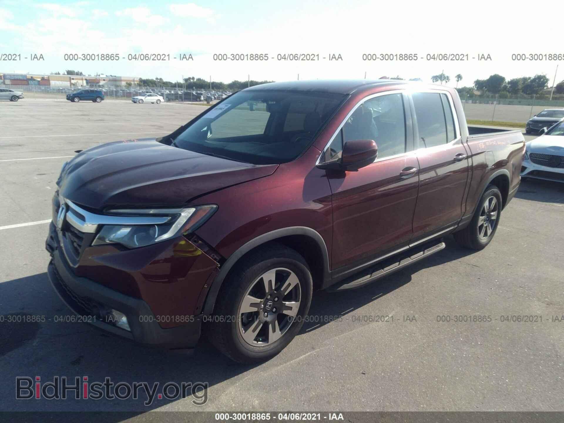 2017 HONDA RIDGELINE - VIN: 5FPYK2F6XHB008468 - Фото 2