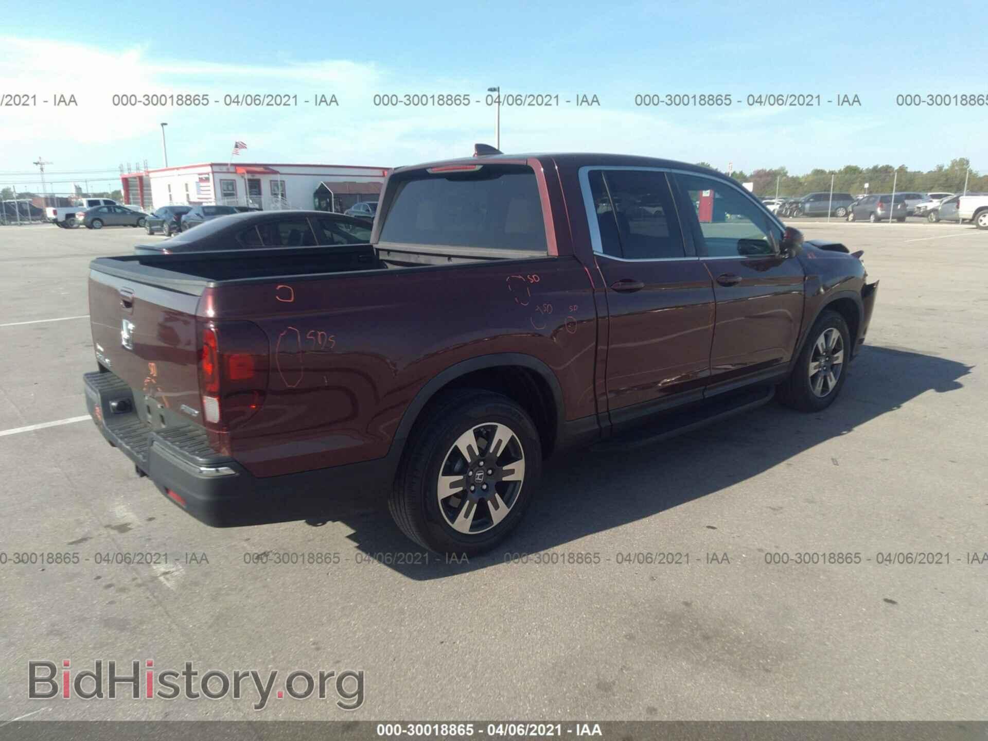 2017 HONDA RIDGELINE - VIN: 5FPYK2F6XHB008468 - Фото 4