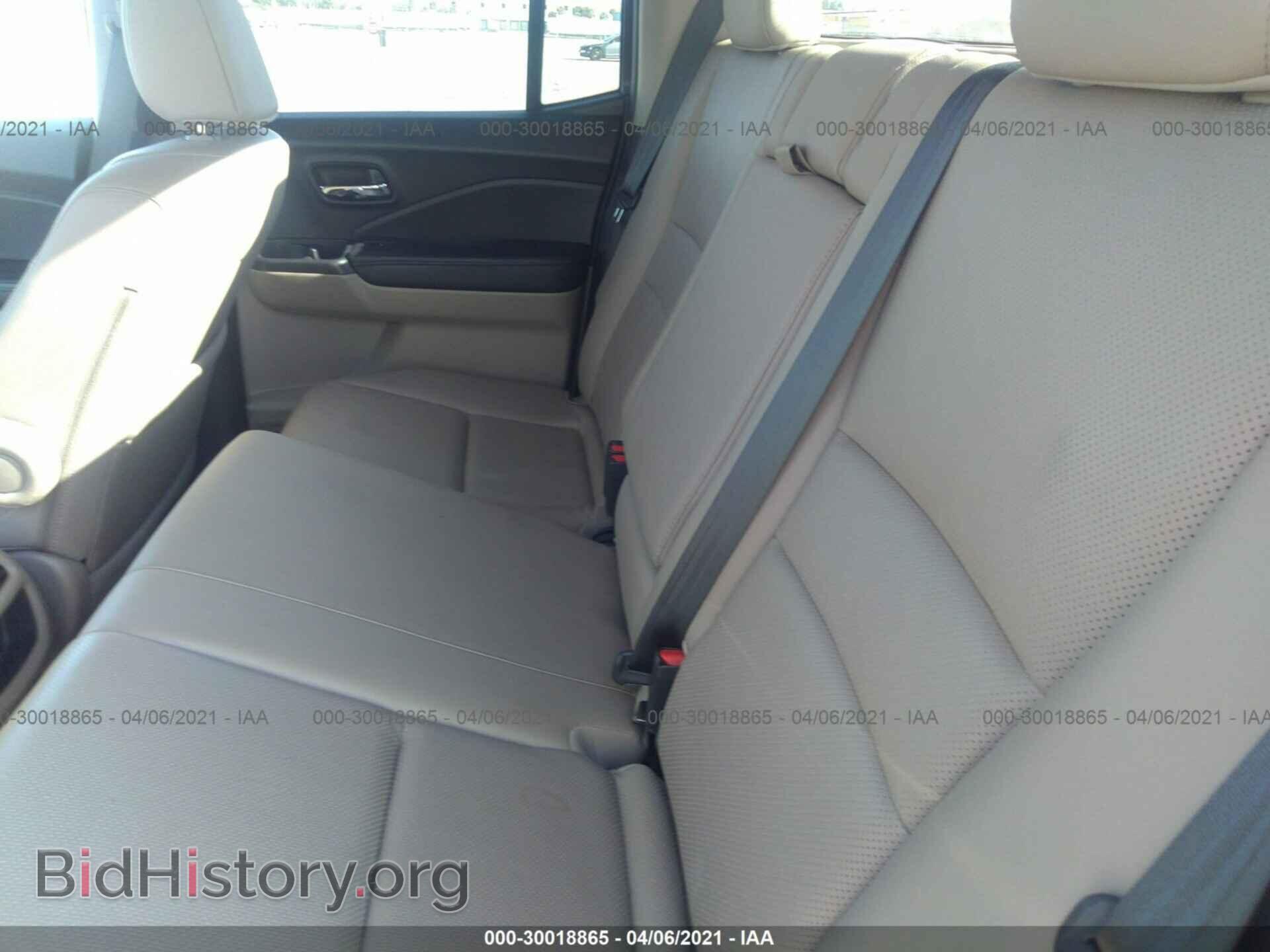 2017 HONDA RIDGELINE - VIN: 5FPYK2F6XHB008468 - Фото 8