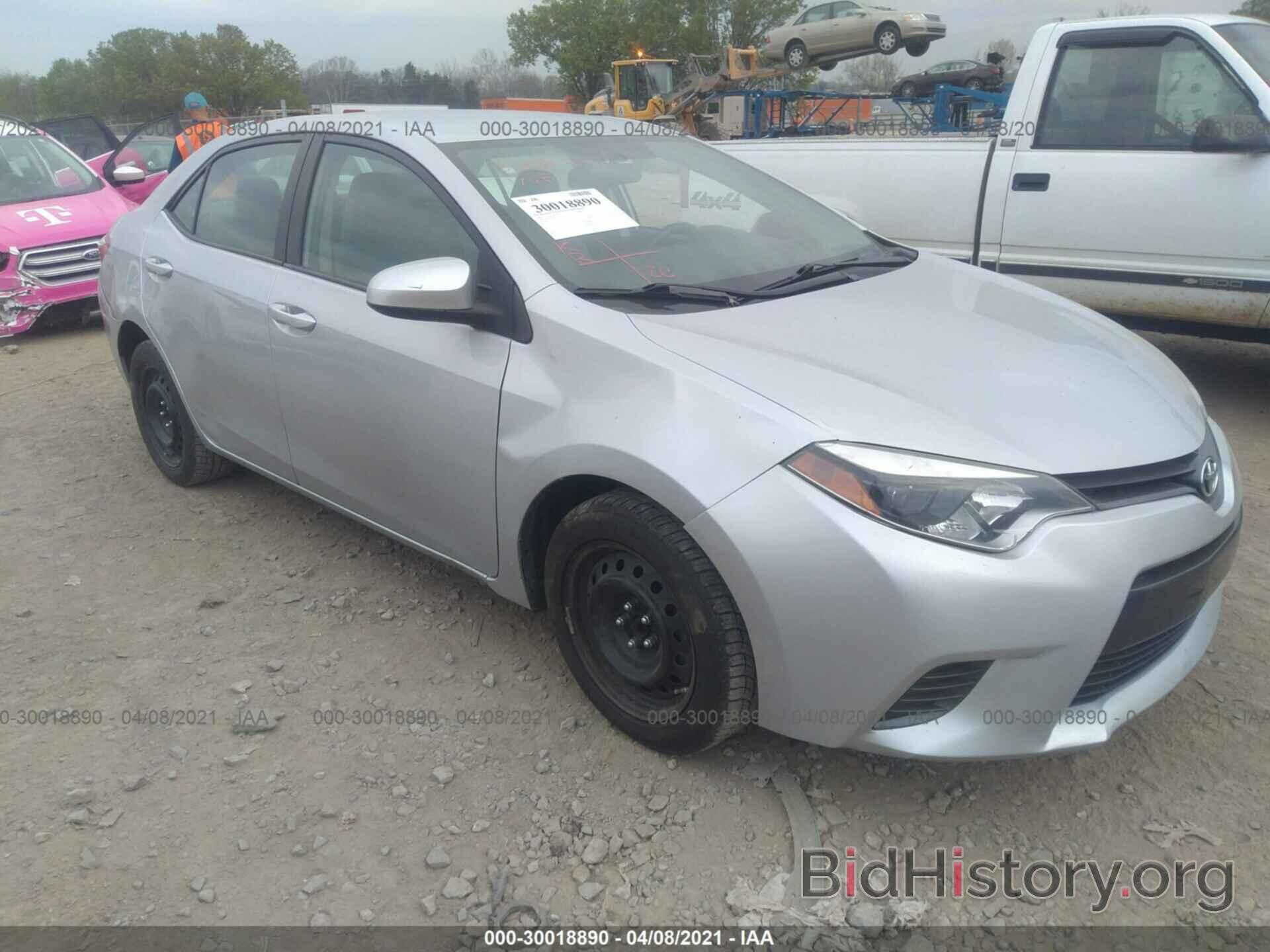 Photo 5YFBURHE4FP278187 - TOYOTA COROLLA 2015