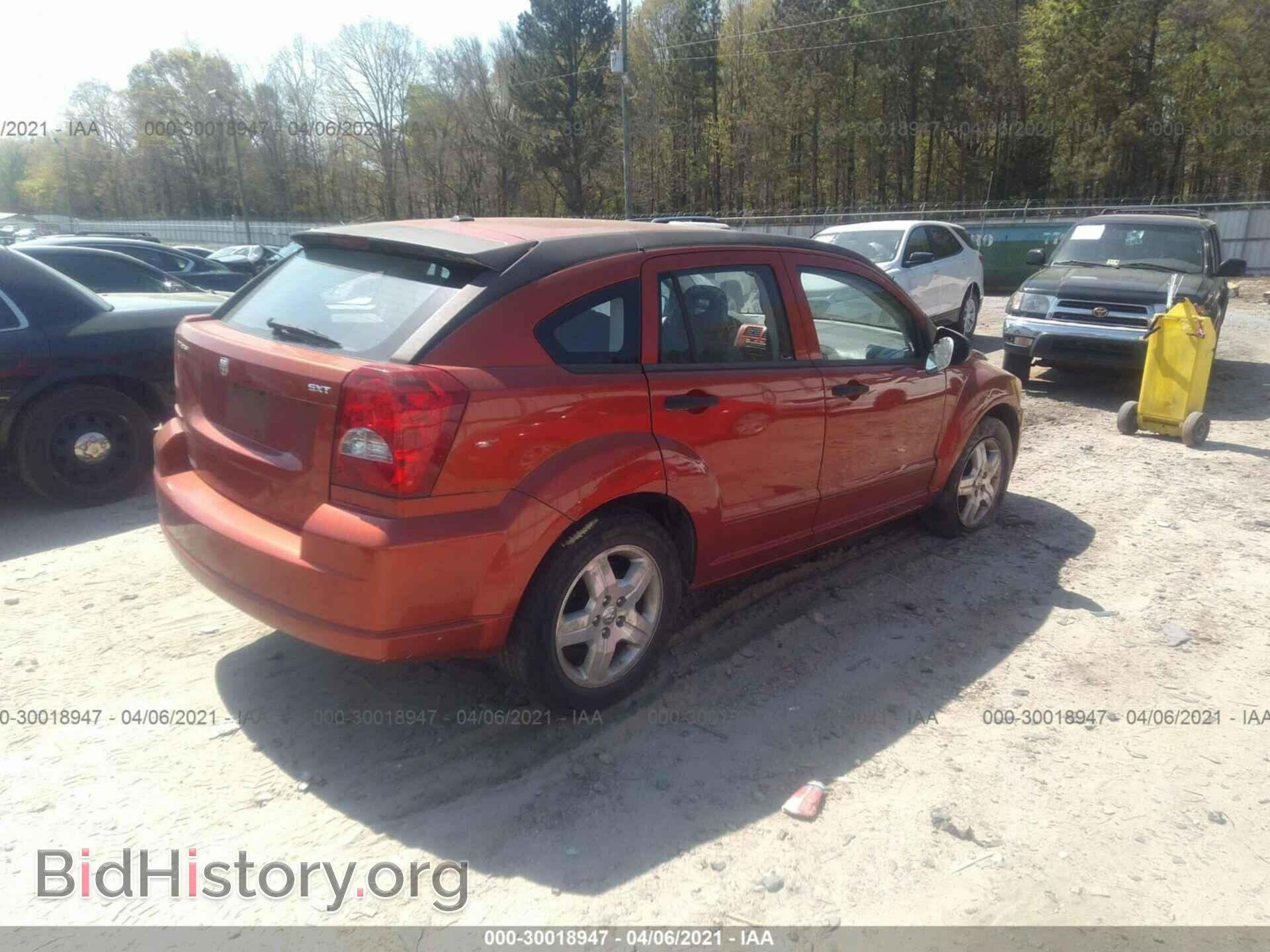 2007 DODGE CALIBER - VIN: 1B3HB48B87D298232 - Фото 4
