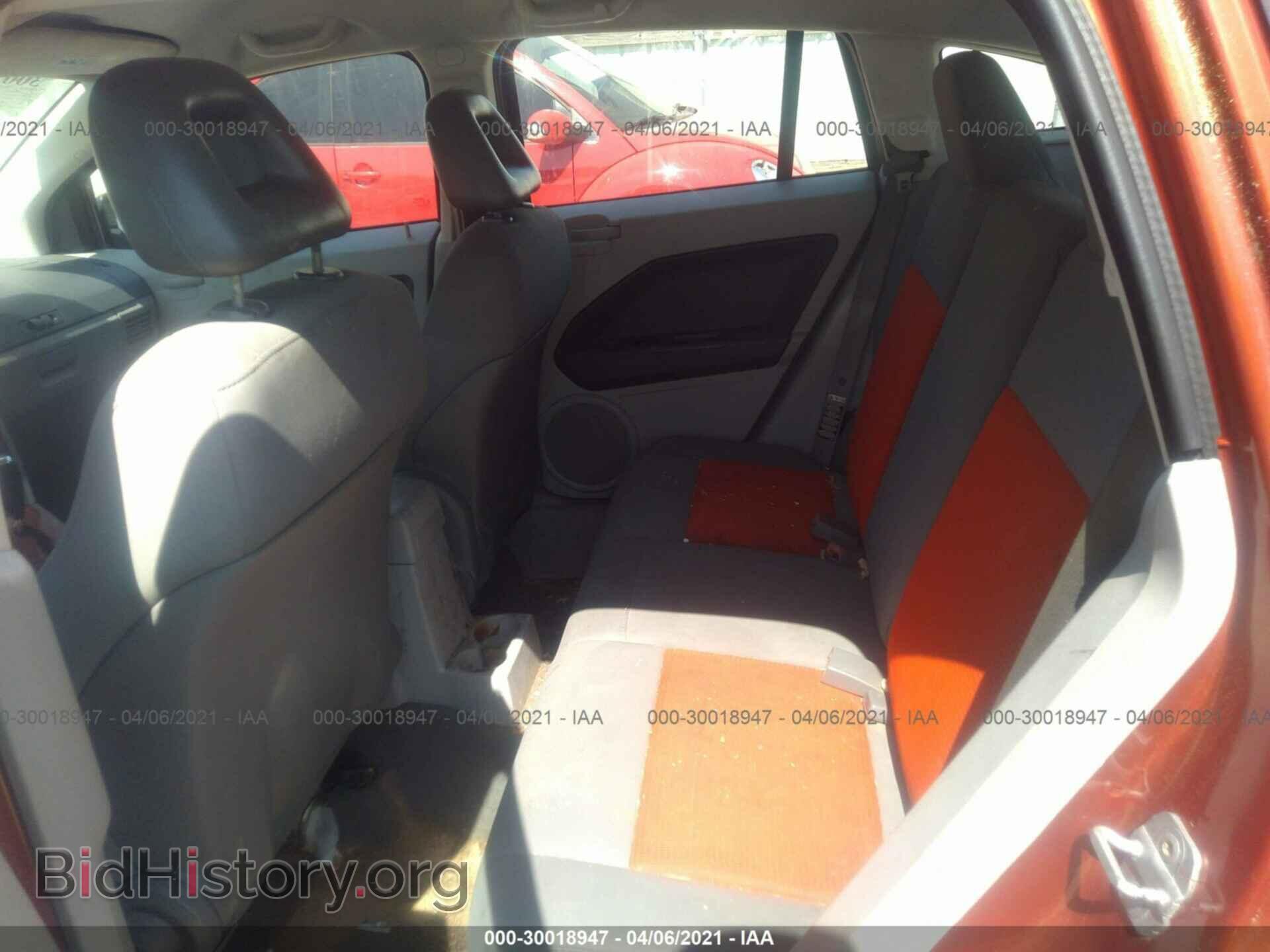 2007 DODGE CALIBER - VIN: 1B3HB48B87D298232 - Фото 8