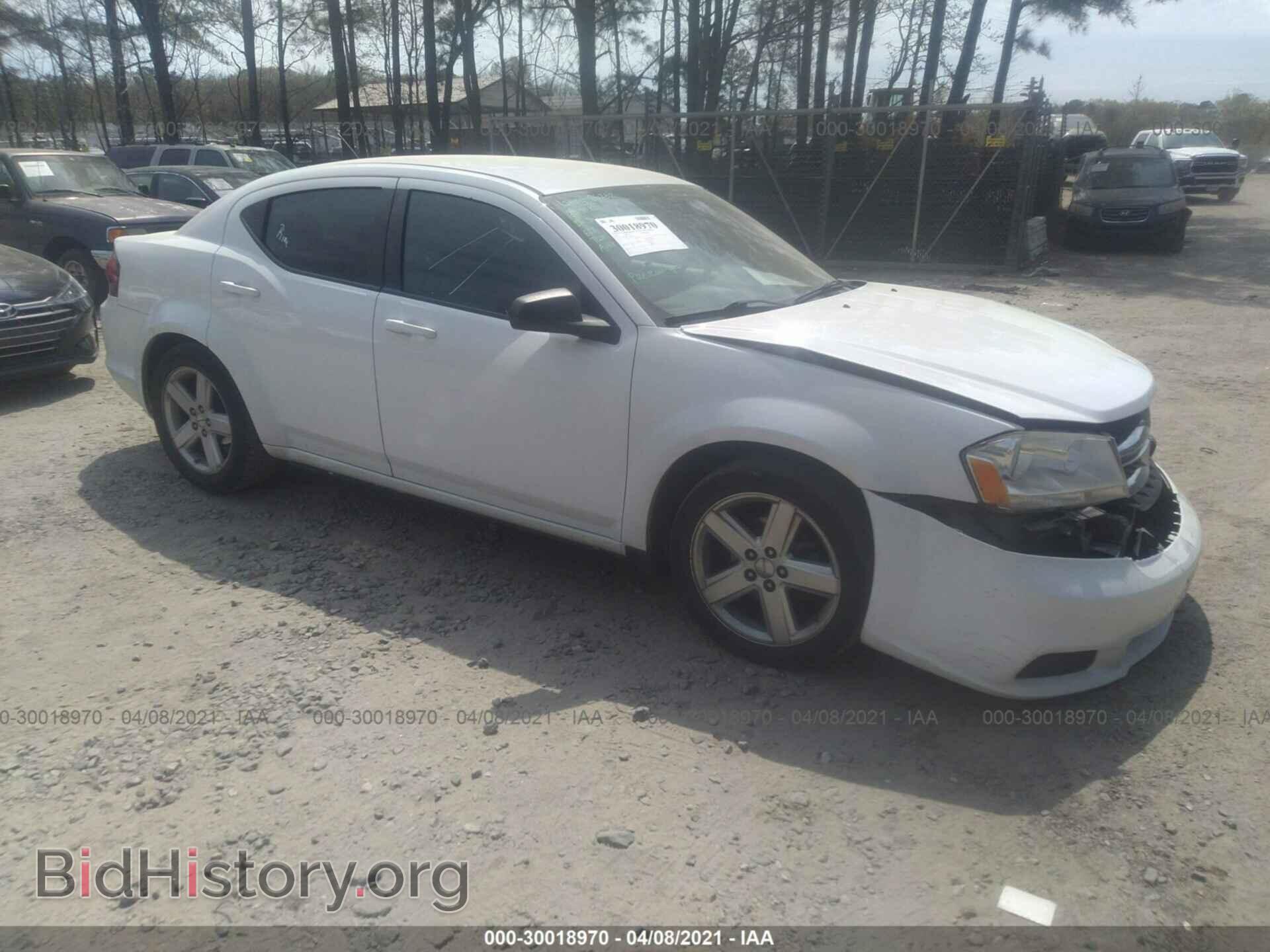 Фотография 1C3CDZAB4DN662425 - DODGE AVENGER 2013