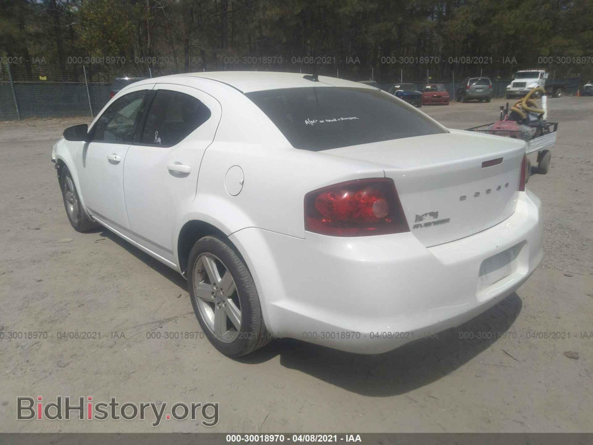2013 DODGE AVENGER - VIN: 1C3CDZAB4DN662425 - Photo 3