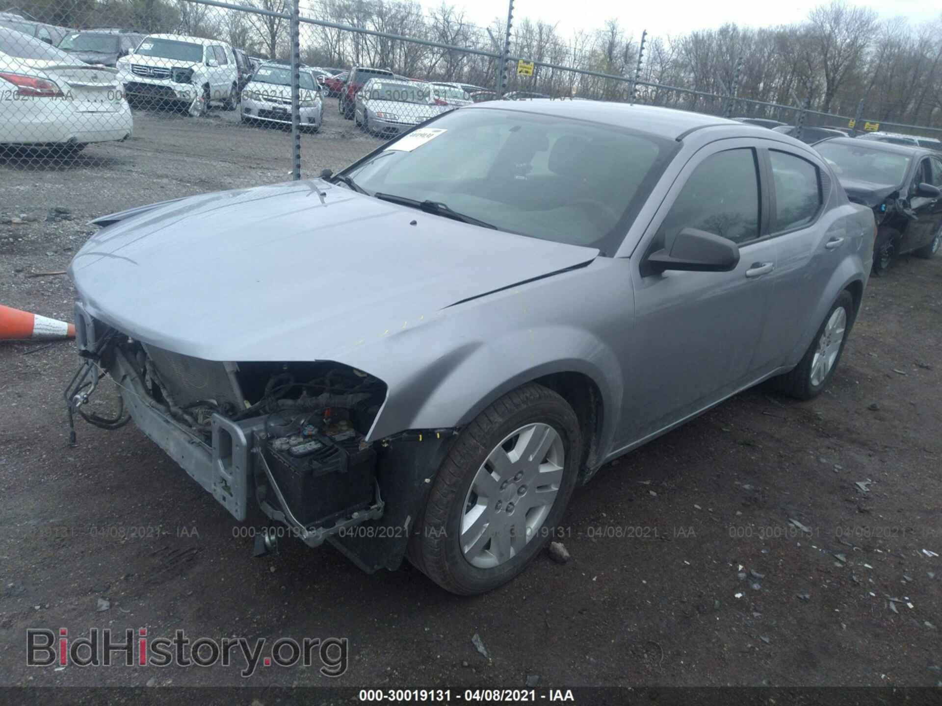 2014 DODGE AVENGER - VIN: 1C3CDZAB7EN149381 - Фото 2