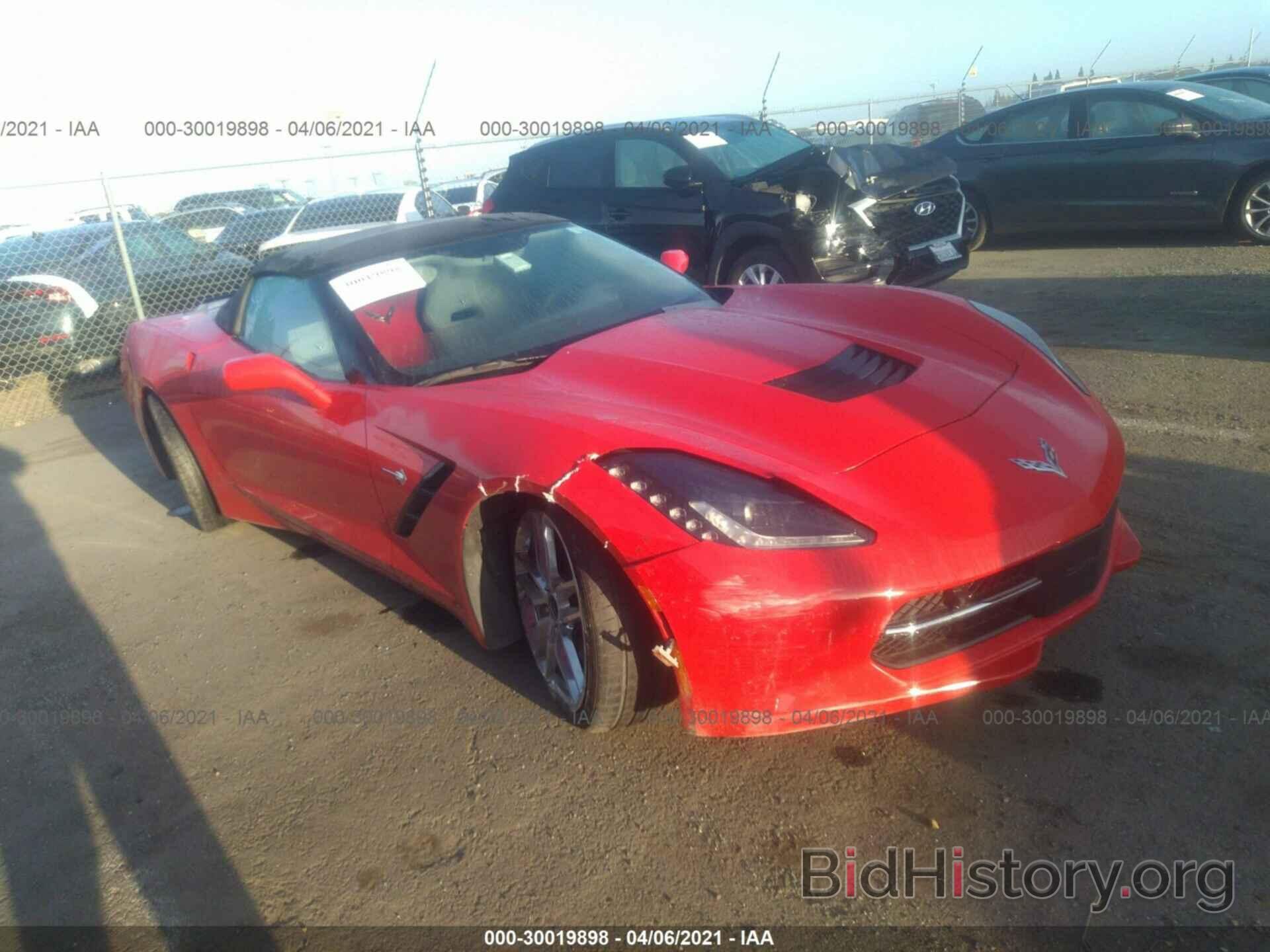 Photo 1G1YF3D7XK5114385 - CHEVROLET CORVETTE 2019