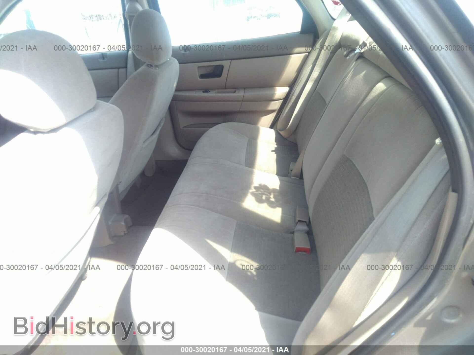 2007 FORD TAURUS - VIN: 1FAFP56U47A159644 - Photo 8