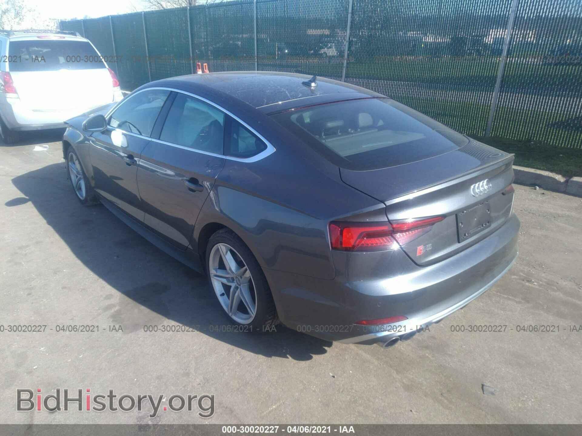 2018 AUDI S5 SPORTBACK - VIN: WAUC4CF5XJA014342 - Photo 3