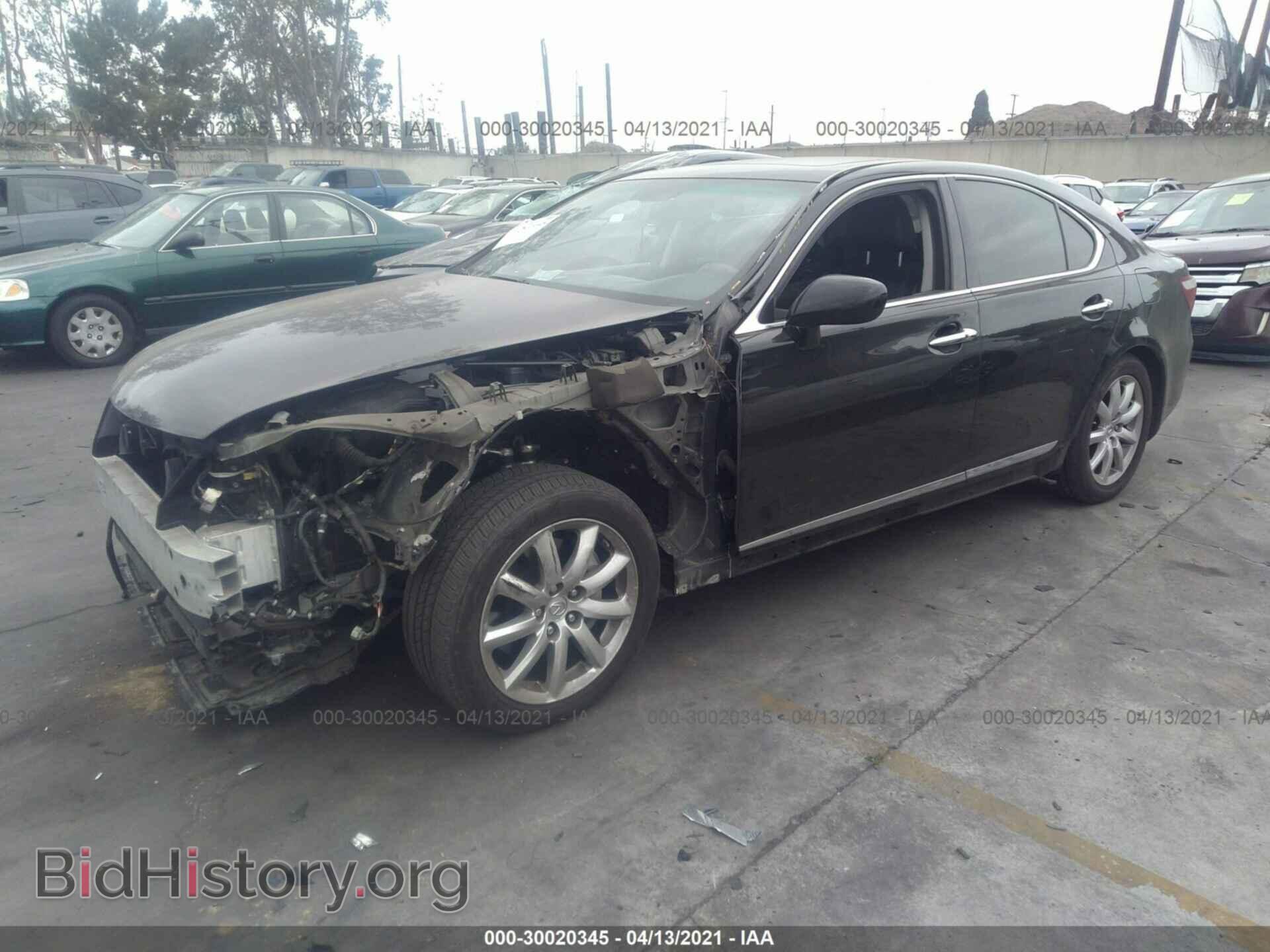 2008 LEXUS LS 460 - VIN: JTHBL46F885077182 - Фото 2