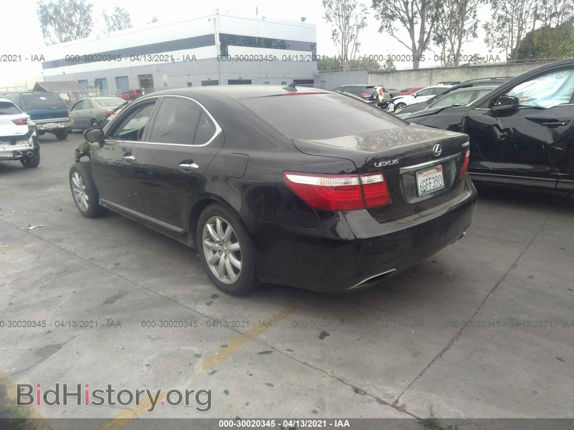 2008 LEXUS LS 460 - VIN: JTHBL46F885077182 - Фото 3