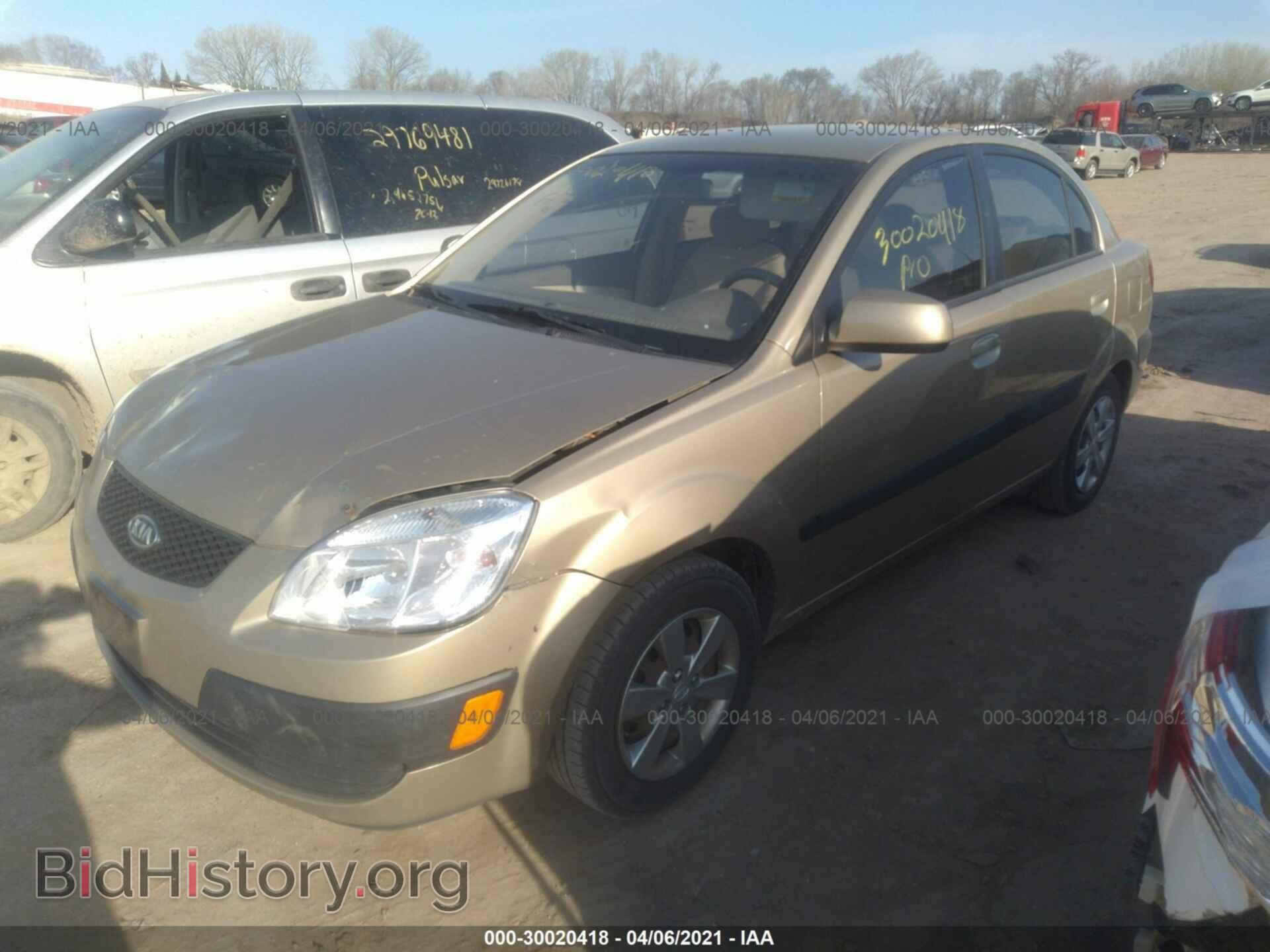 2008 KIA RIO - VIN: KNADE123086367101 - Фото 2