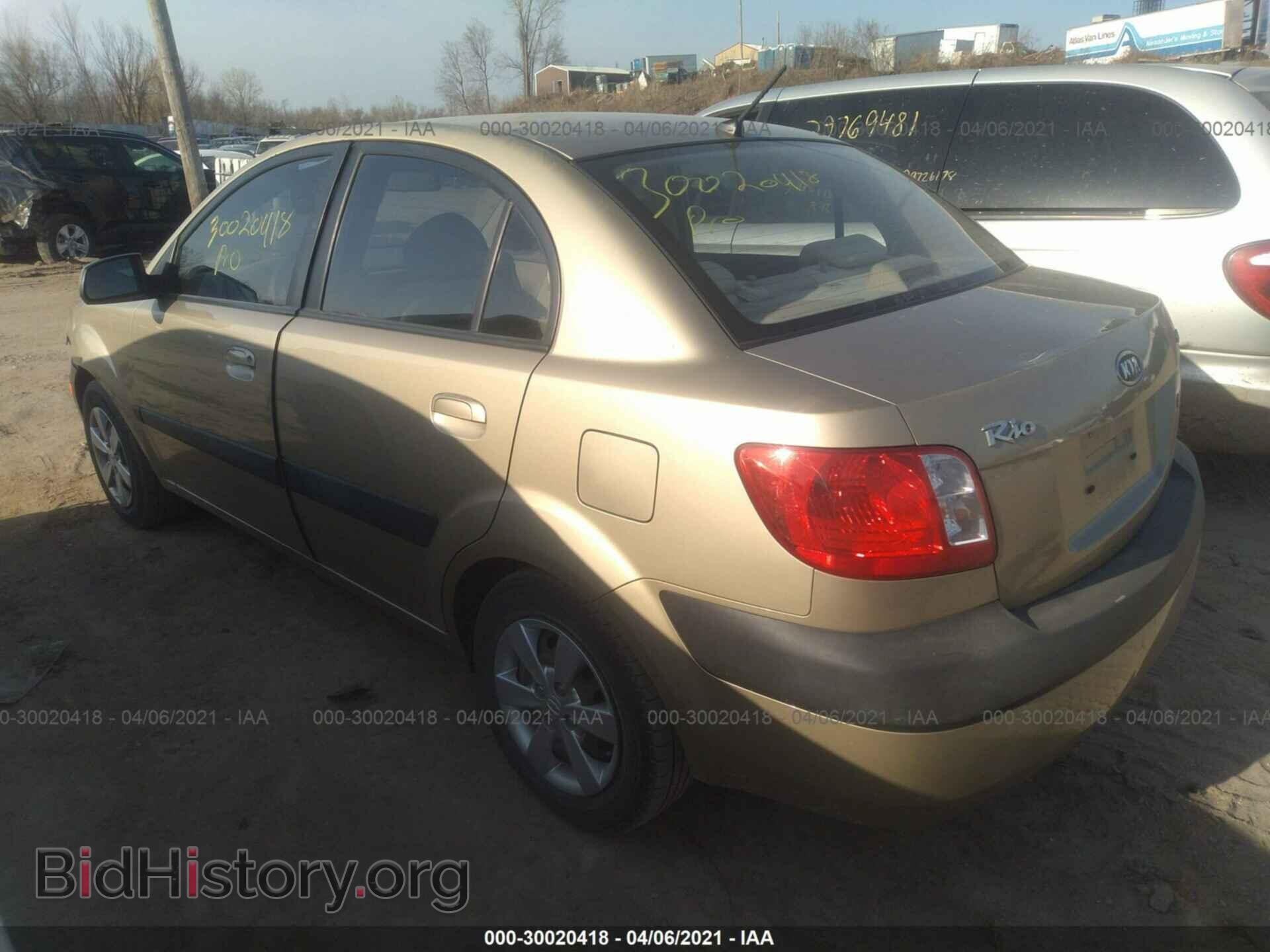 2008 KIA RIO - VIN: KNADE123086367101 - Фото 3