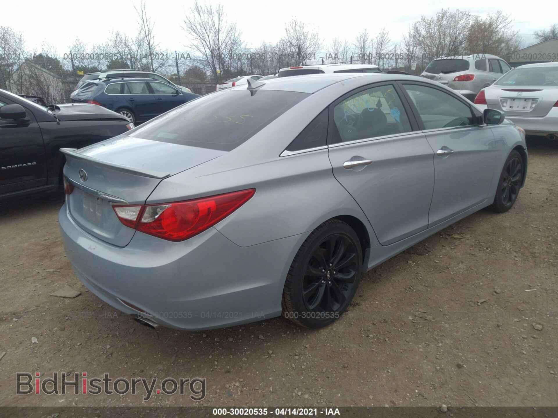 2011 HYUNDAI SONATA - VIN: 5NPEC4AC8BH136282 - Фото 4