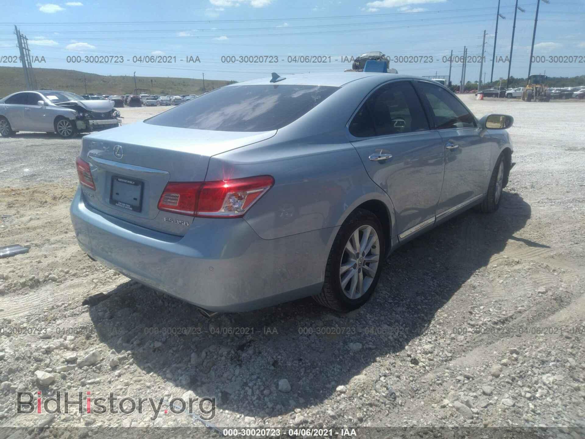 2010 LEXUS ES 350 - VIN: JTHBK1EG1A2344567 - Фото 4
