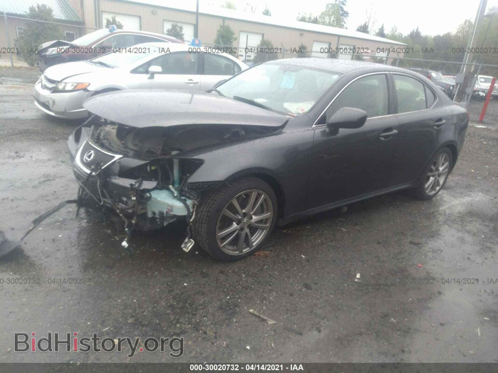 2008 LEXUS IS 350 - VIN: JTHBE262582016014 - Фото 2
