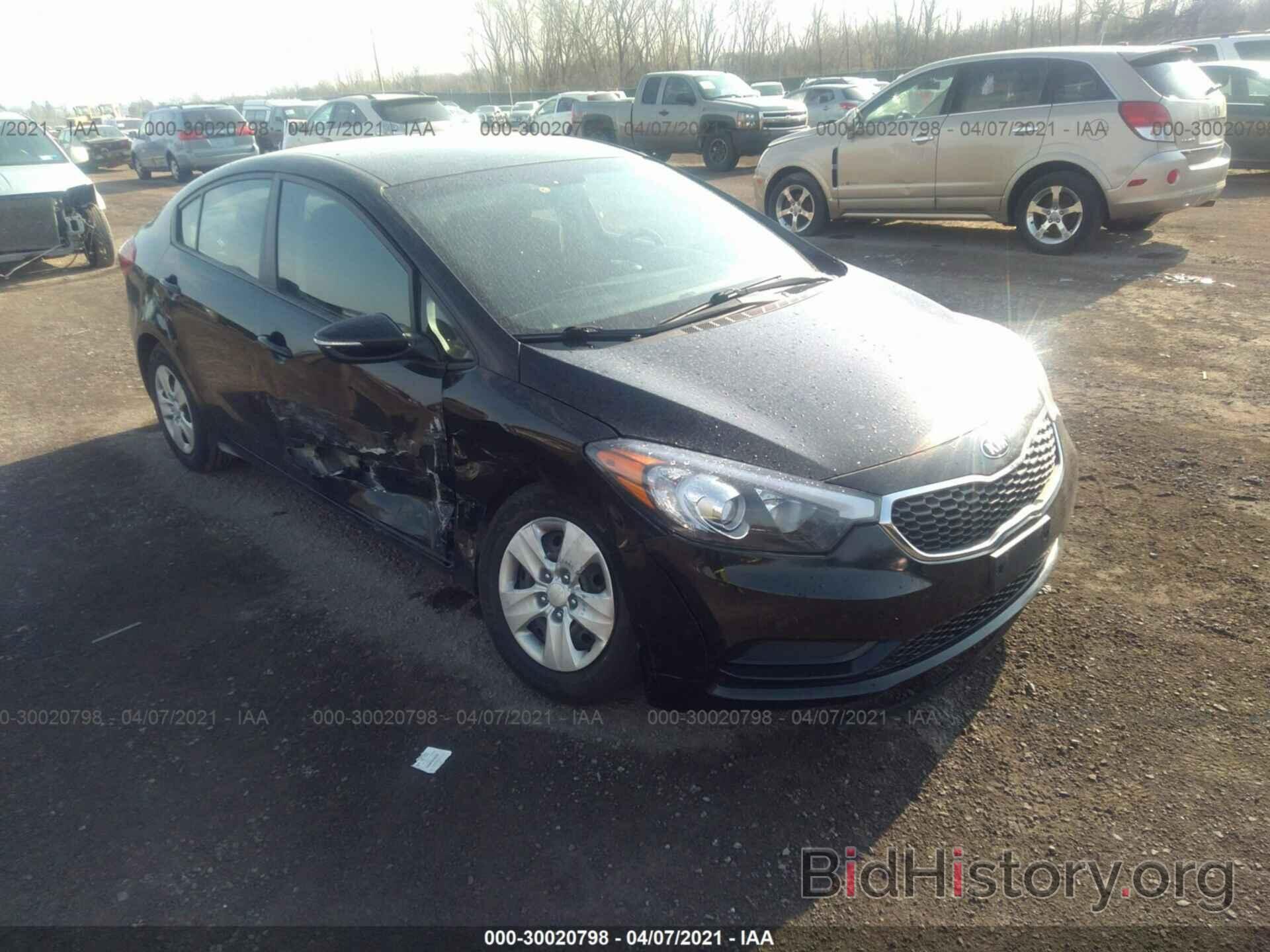 Photo KNAFX4A69F5412295 - KIA FORTE 2015