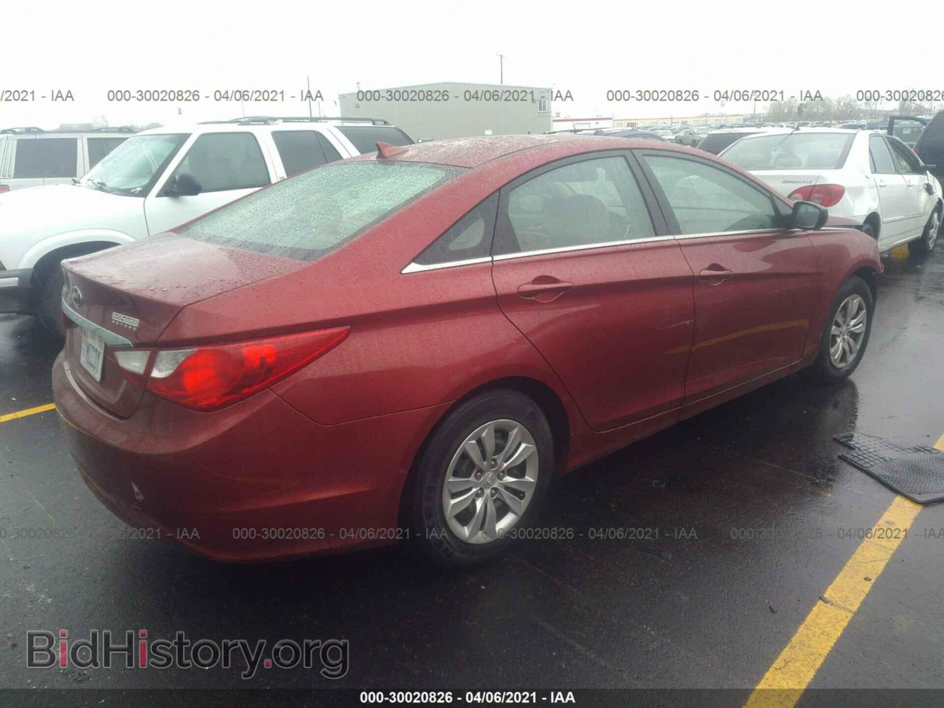 2012 HYUNDAI SONATA - VIN: 5NPEB4AC4CH486755 - Фото 4