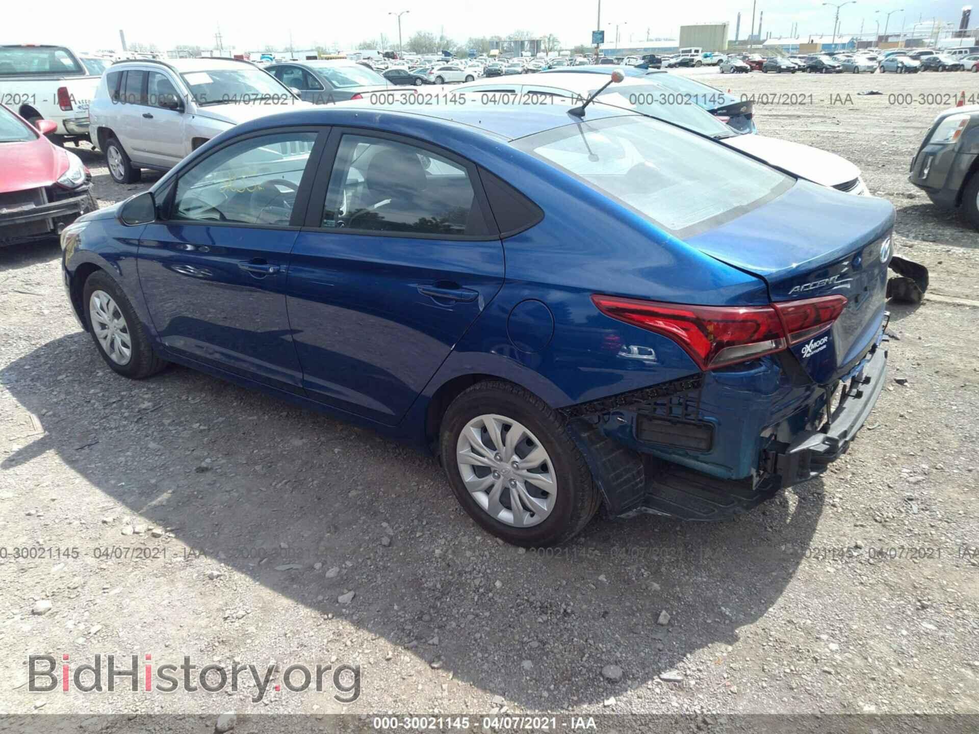 2020 HYUNDAI ACCENT - VIN: 3KPC24A62LE123201 - Фото 3