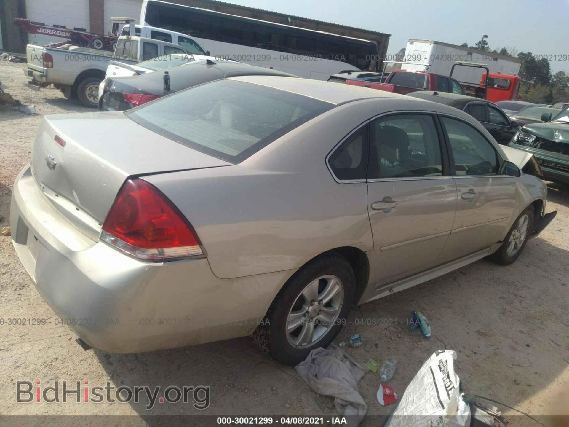 2012 CHEVROLET IMPALA - VIN: 2G1WF5E38C1155471 - Фото 4