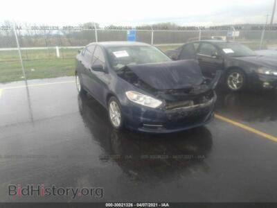 2013 Dodge DART SE, синий — VIN 1C3CDFAA0DD323429, IAAI