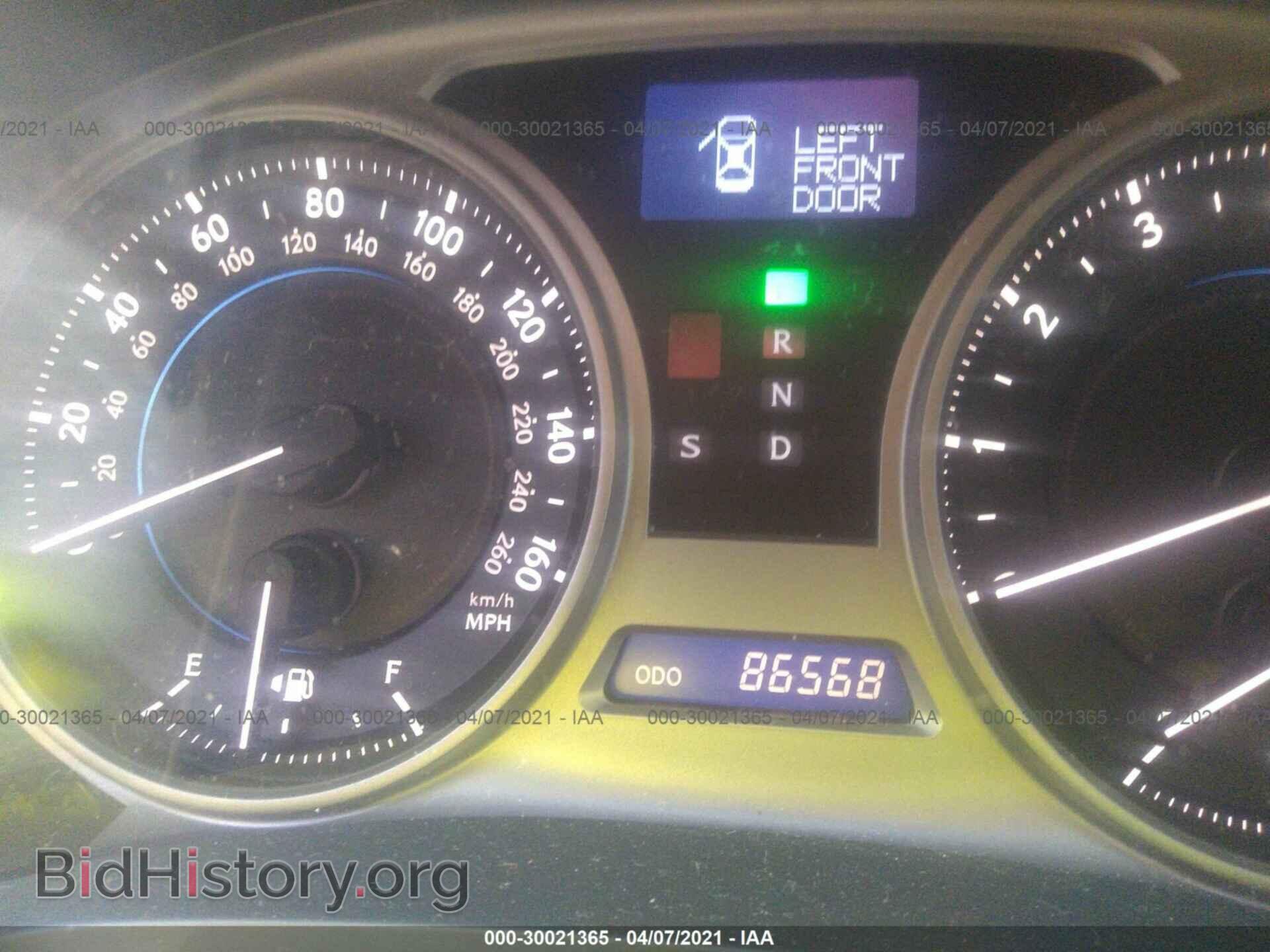 2010 LEXUS IS 250 - VIN: JTHCF5C25A2032677 - Фото 7