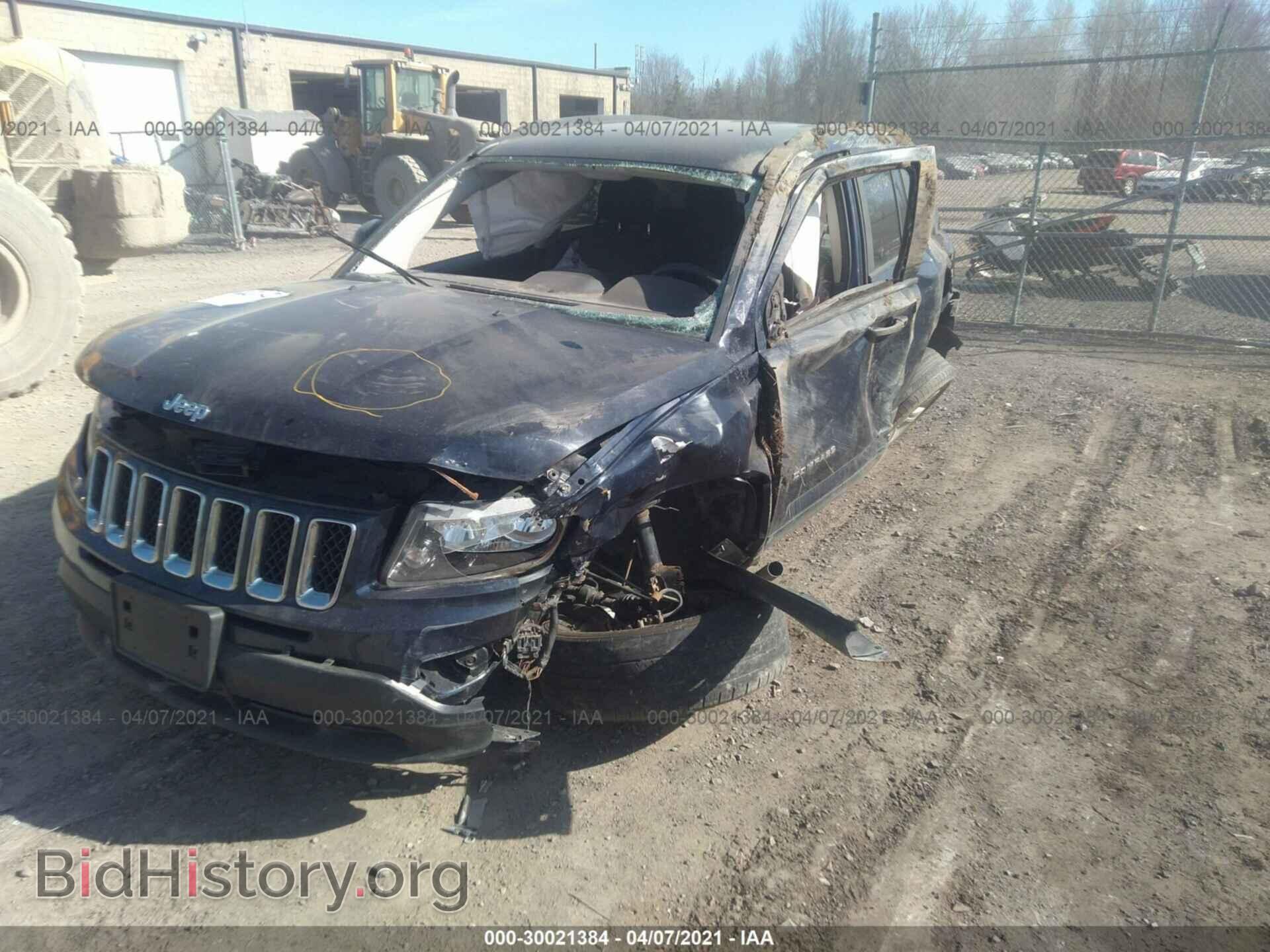 2014 JEEP COMPASS - VIN: 1C4NJDBBXED566479 - Фото 2