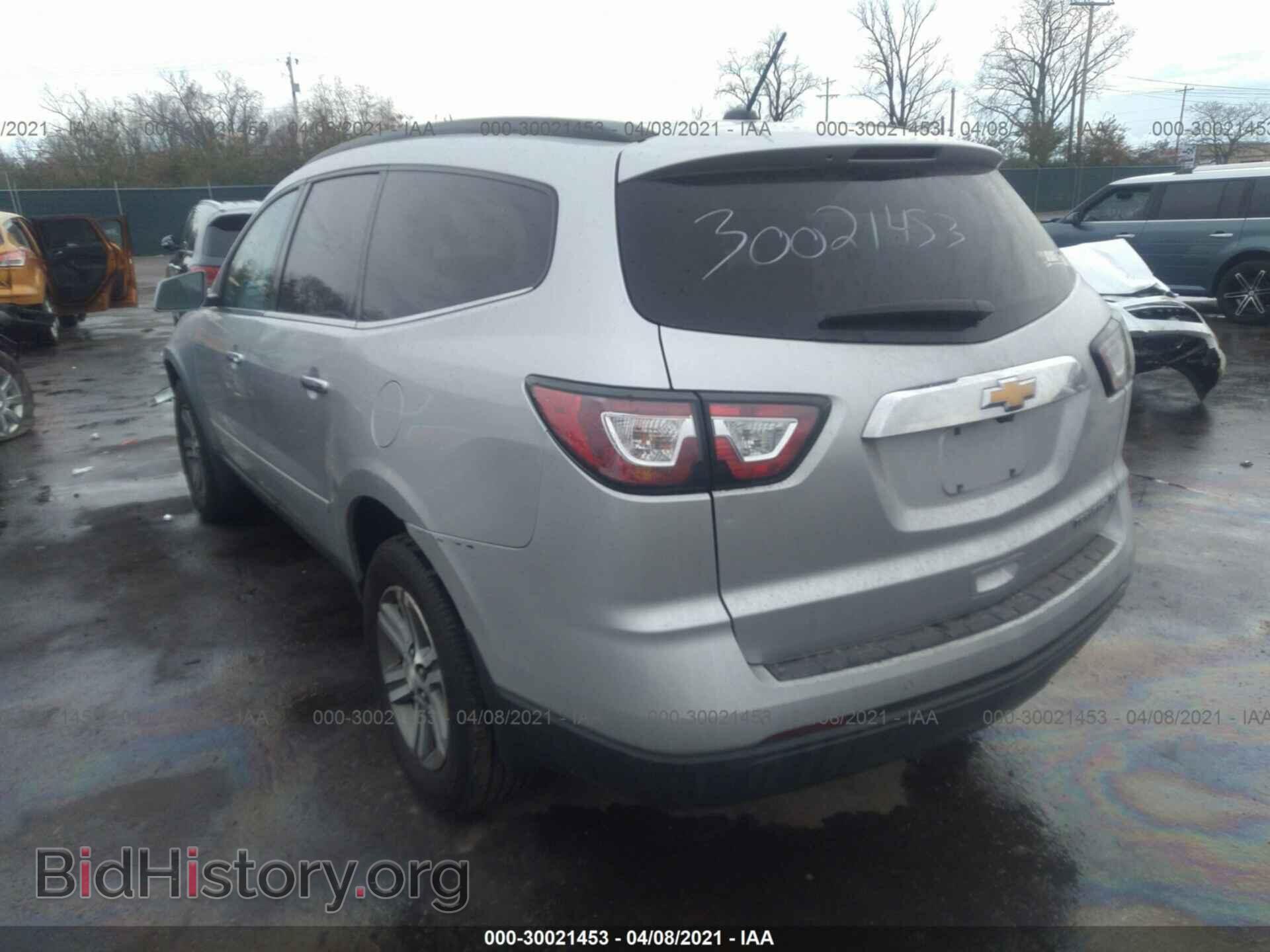 2015 CHEVROLET TRAVERSE - VIN: 1GNKRGKD1FJ235959 - Фото 3