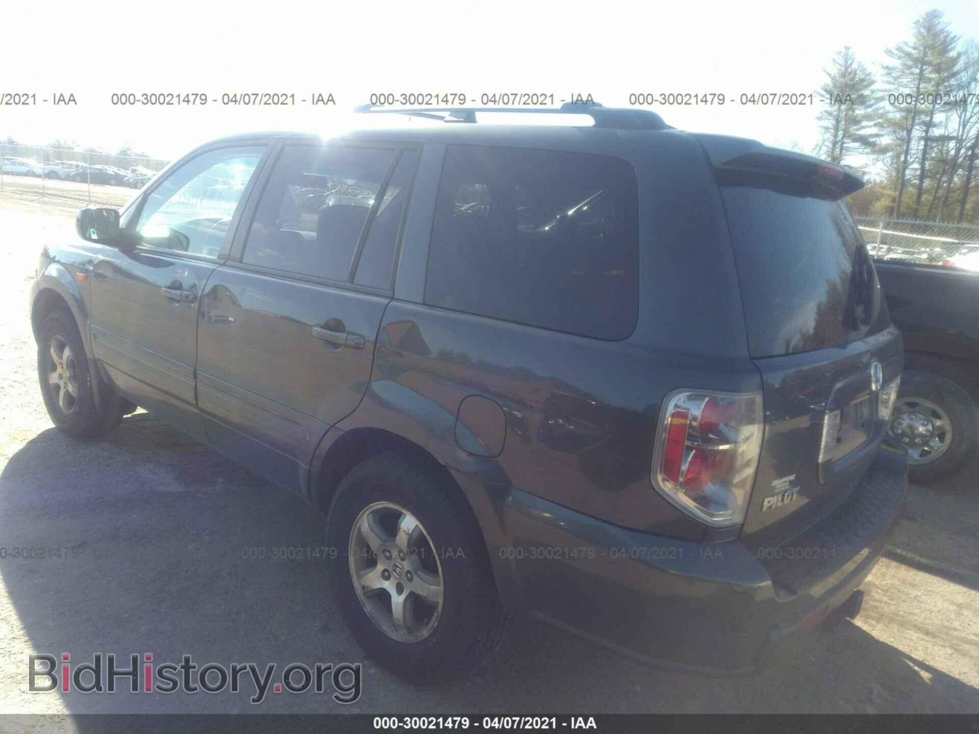 2006 HONDA PILOT - VIN: 2HKYF18496H551943 - Фото 3