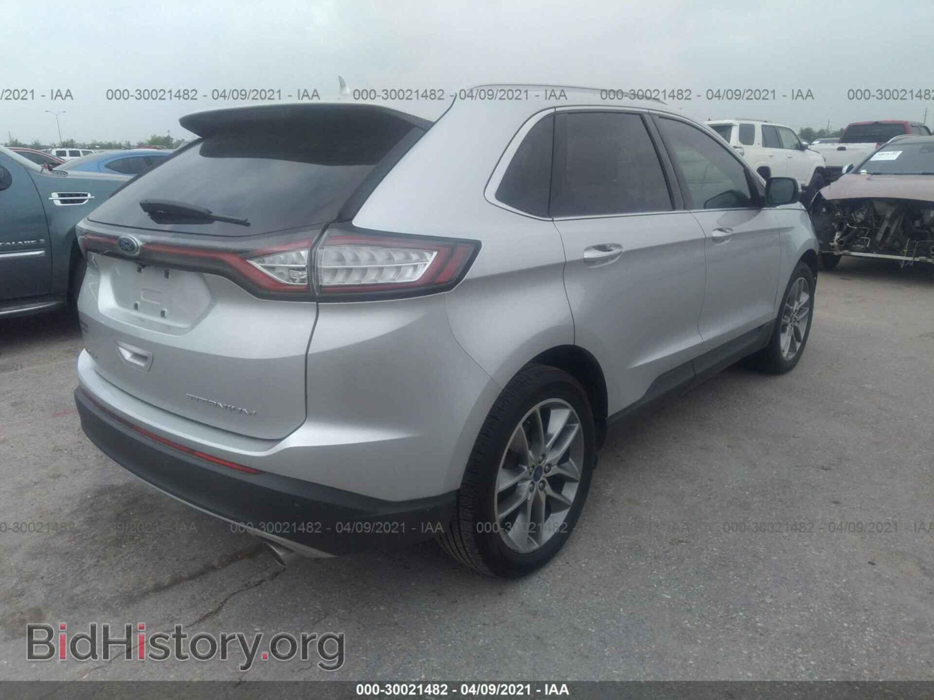 2015 FORD EDGE - VIN: 2FMTK3K89FBB12486 - Фото 4