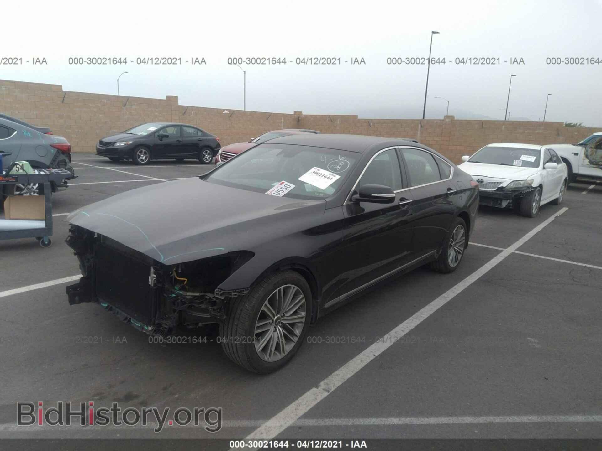2018 GENESIS G80 - VIN: KMHGN4JE6JU251435 - Фото 2