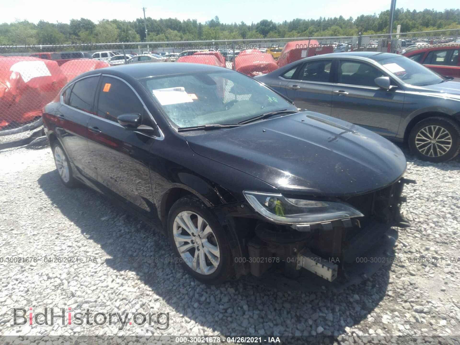 Фотография 1C3CCCAB5GN109111 - CHRYSLER 200 2016