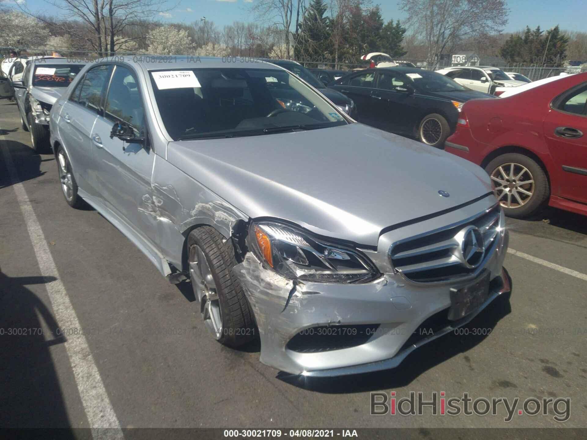 Photo WDDHF8JB3EA924293 - MERCEDES-BENZ E-CLASS 2014