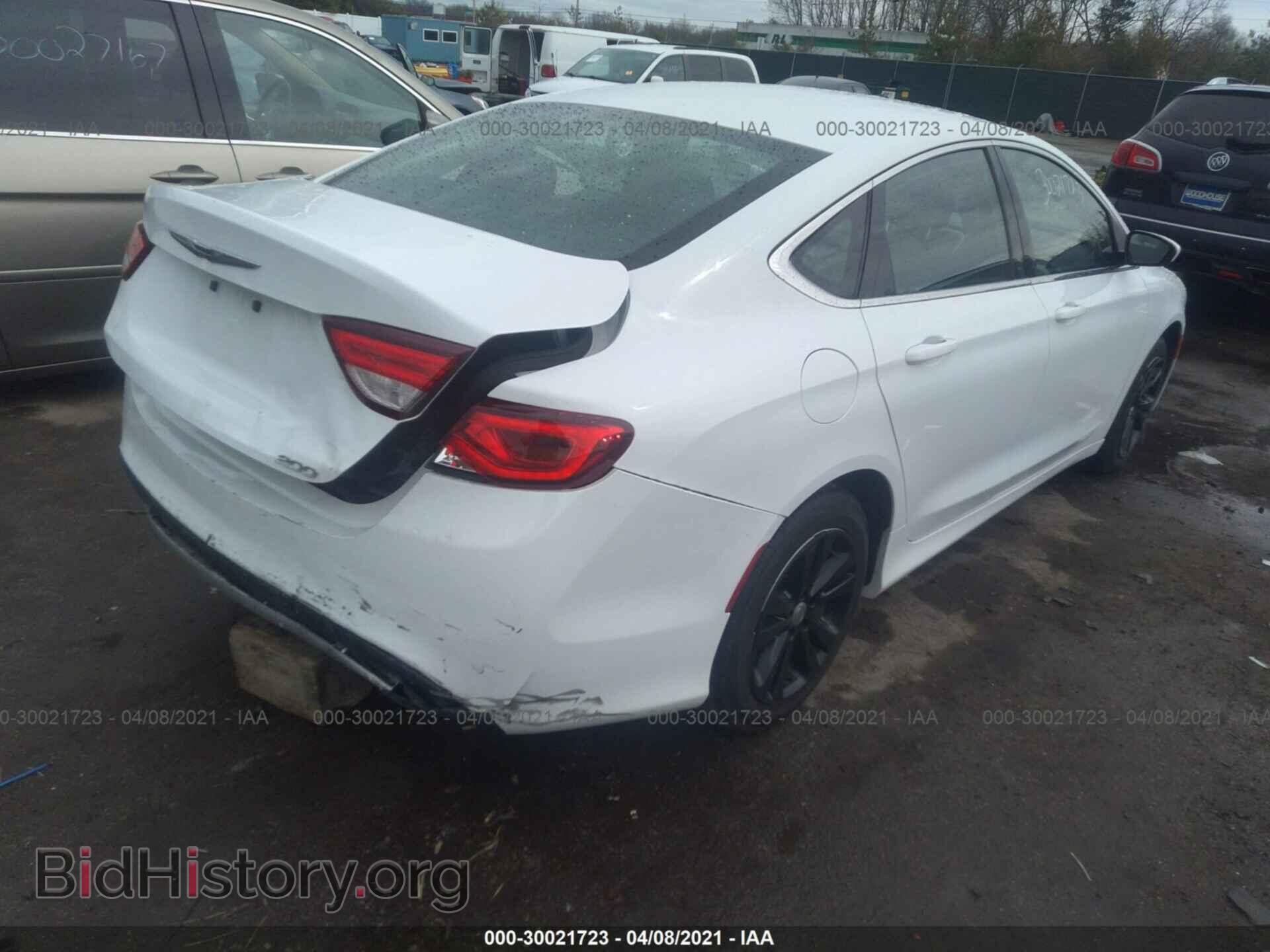 2015 CHRYSLER 200 - VIN: 1C3CCCAB1FN709459 - Фото 4