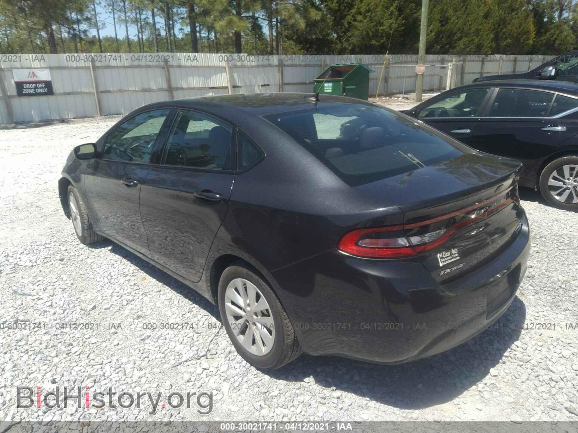 2014 DODGE DART - VIN: 1C3CDFDH3ED834840 - Фото 3