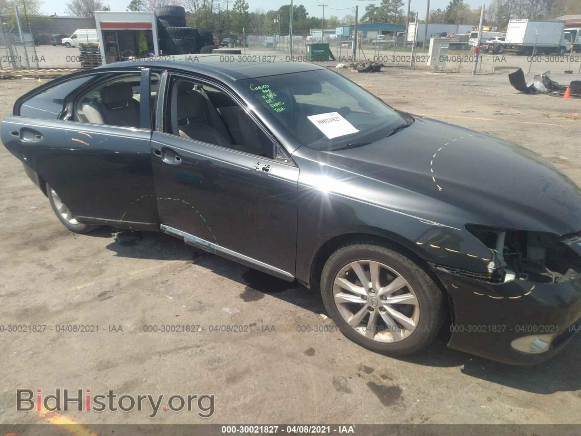 Photo JTHBK1EG1A2348120 - LEXUS ES 350 2010