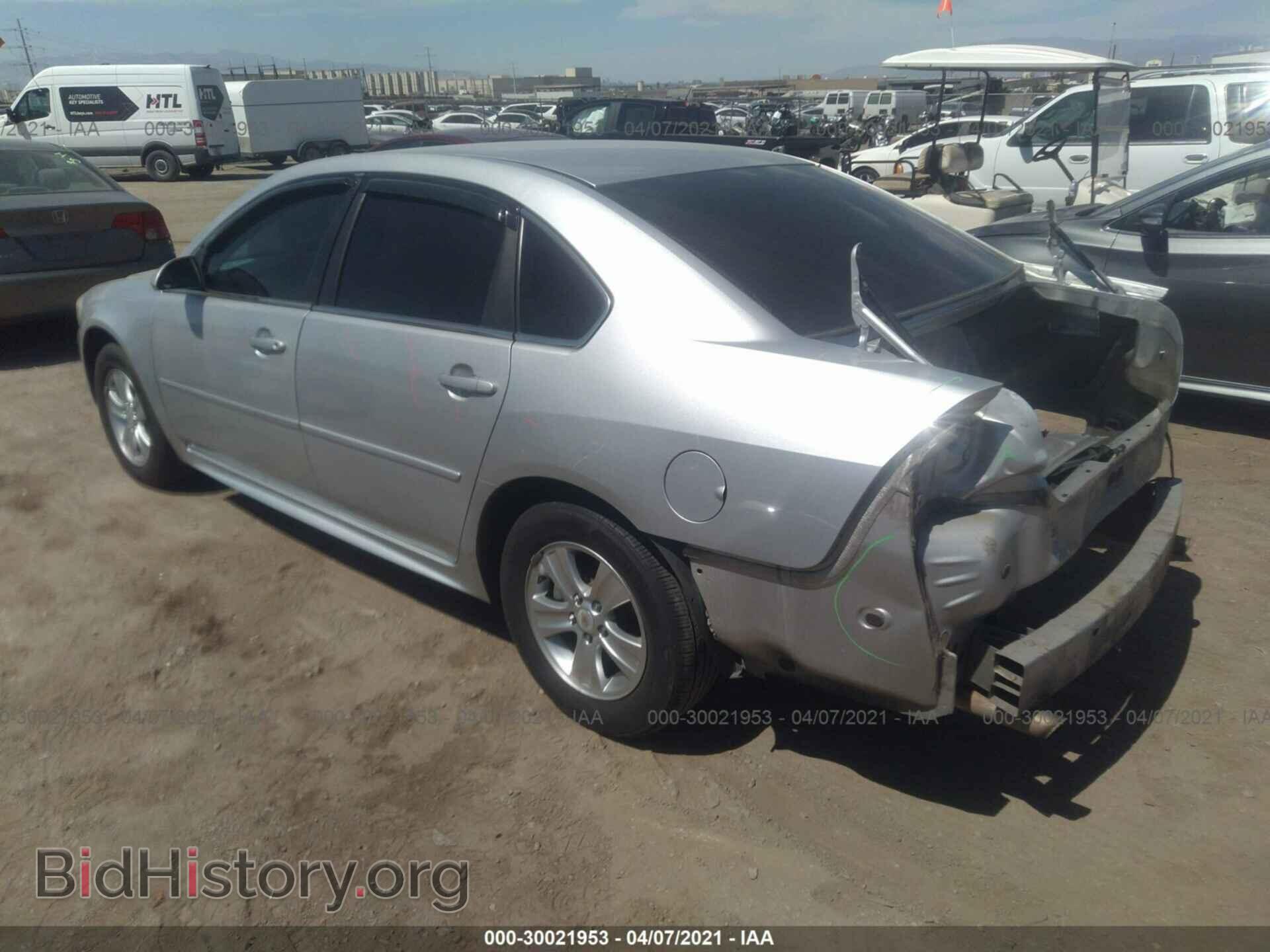 2013 CHEVROLET IMPALA - VIN: 2G1WF5E32D1234832 - Фото 3