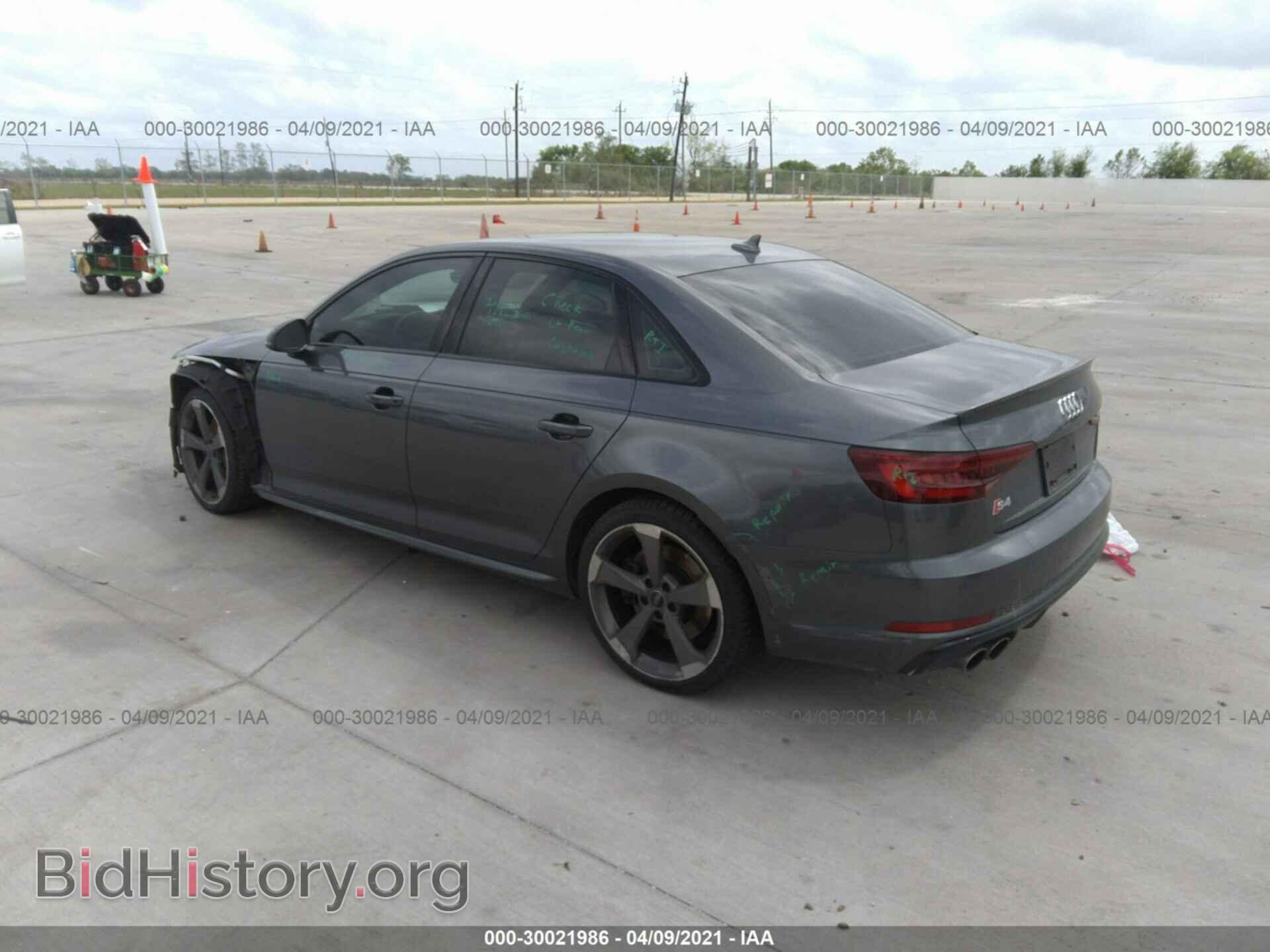 2019 AUDI S4 - VIN: WAUB4AF47KA096037 - Фото 3