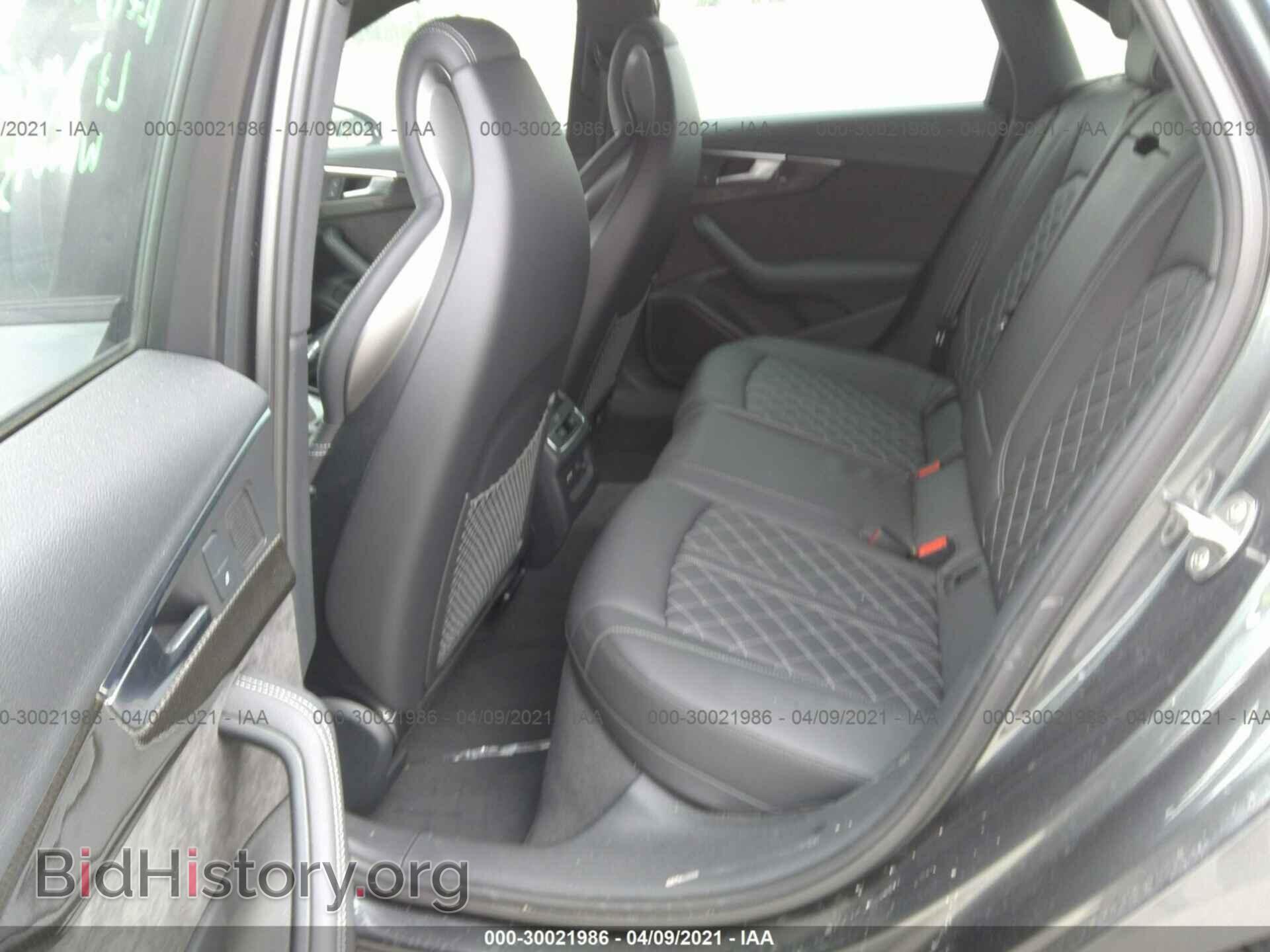 2019 AUDI S4 - VIN: WAUB4AF47KA096037 - Фото 8