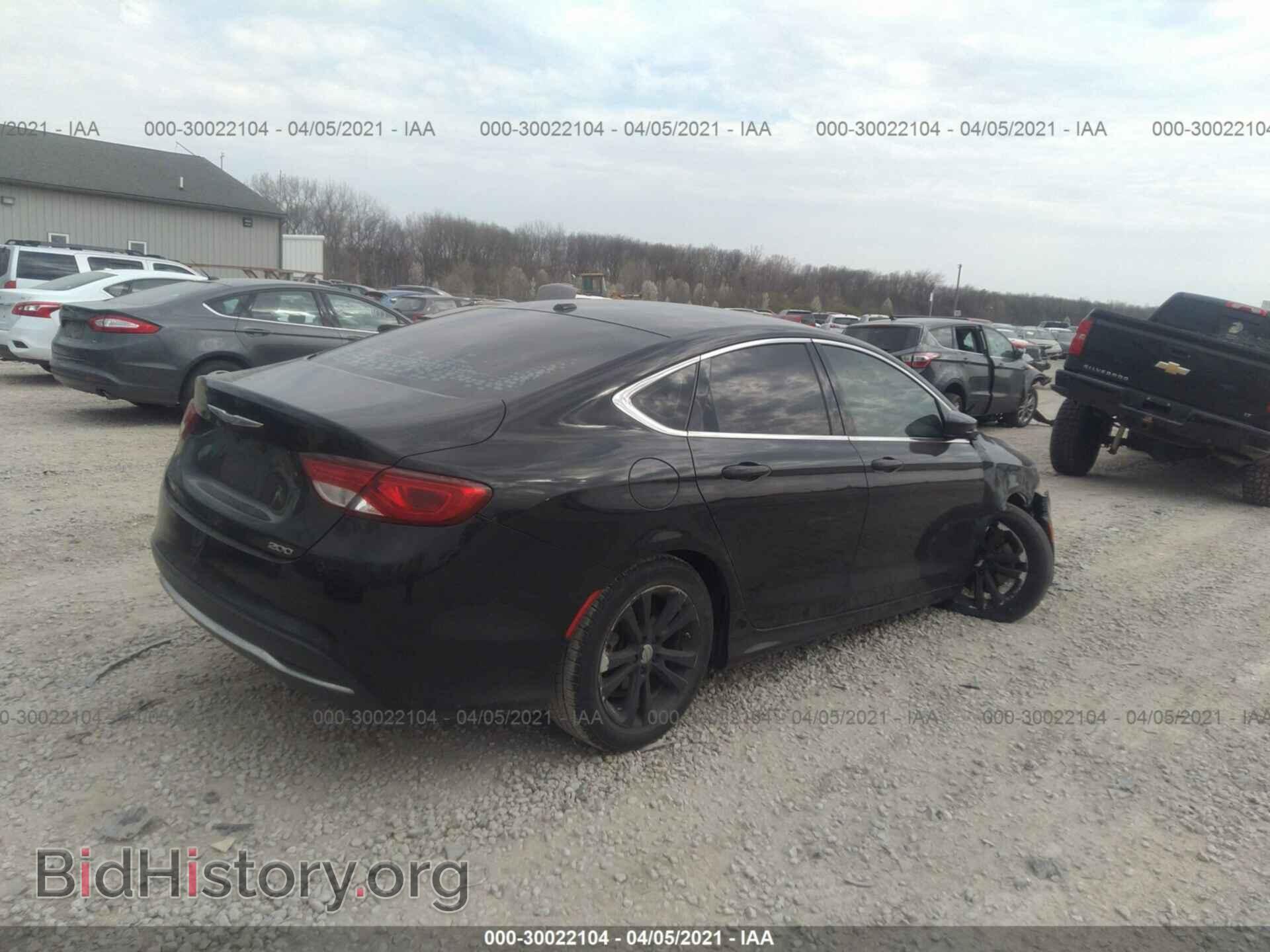 2015 CHRYSLER 200 - VIN: 1C3CCCAB4FN724473 - Фото 4