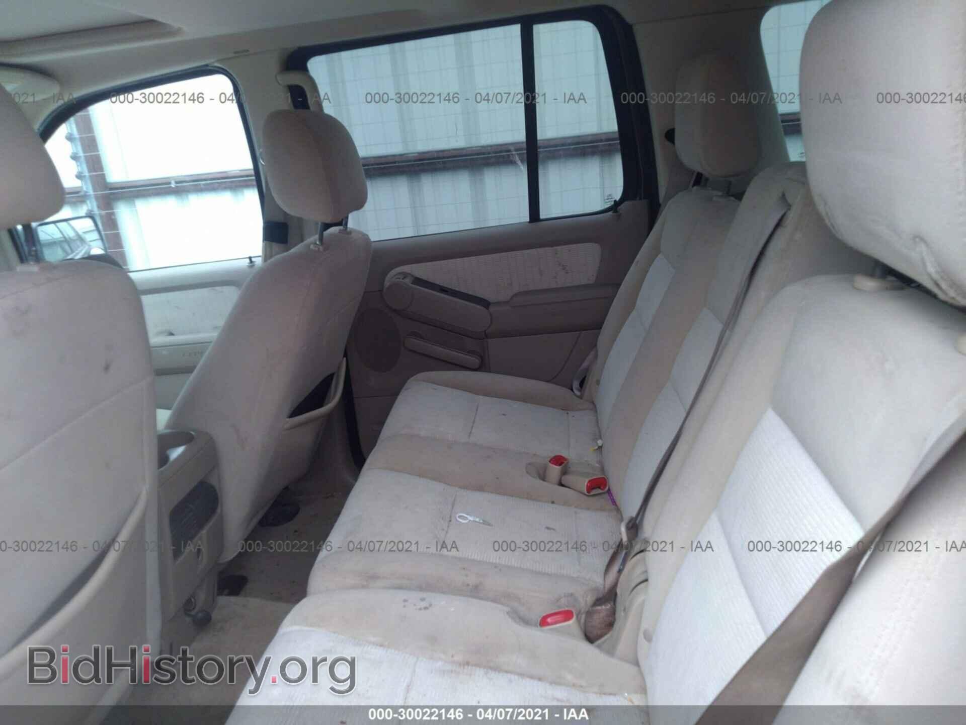 2008 FORD EXPLORER - VIN: 1FMEU63E88UB10363 - Photo 8