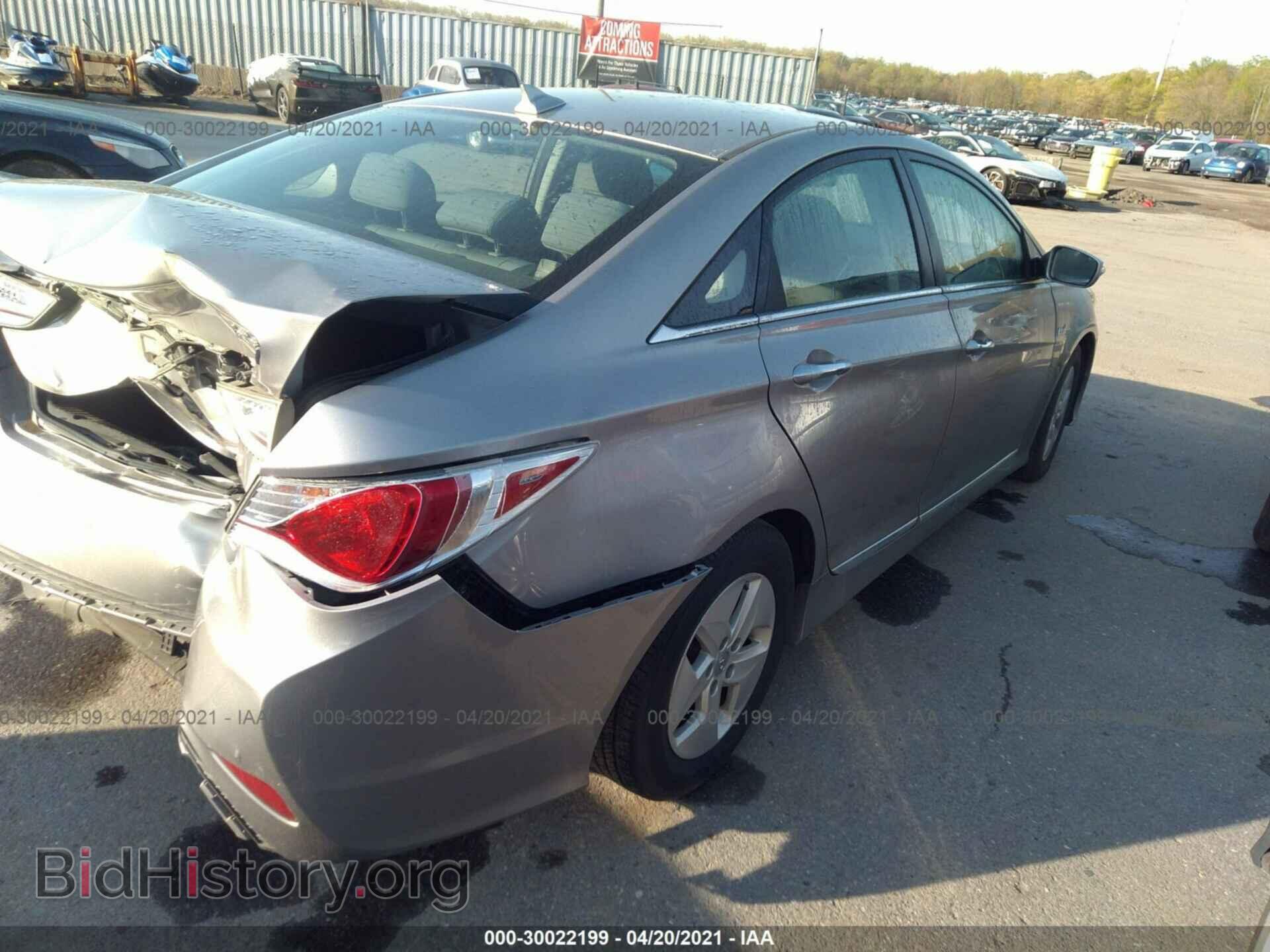 2012 HYUNDAI SONATA - VIN: KMHEC4A44CA026844 - Фото 4