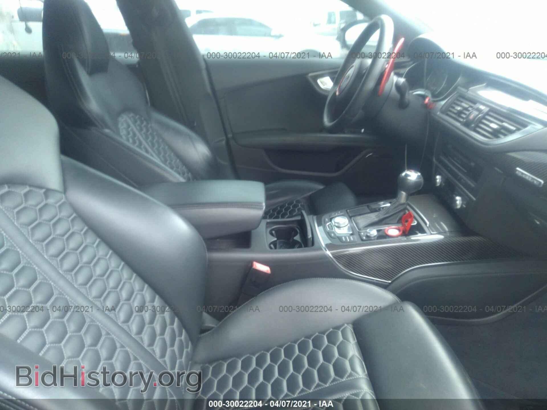 2014 AUDI RS 7 - VIN: WUAW2AFC5EN904595 - Фото 5