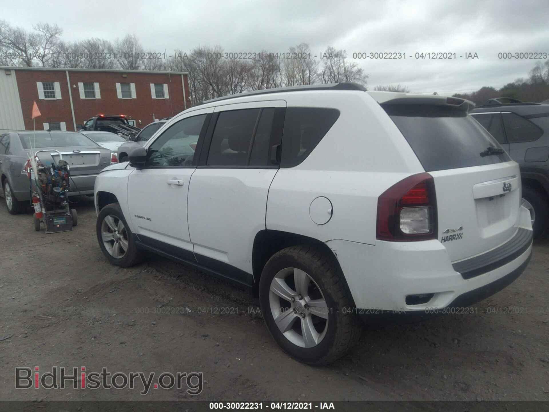 2016 JEEP COMPASS - VIN: 1C4NJDBBXGD757256 - Фото 3