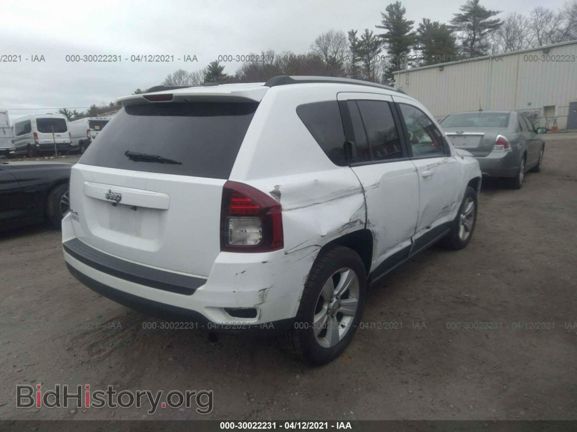 2016 JEEP COMPASS - VIN: 1C4NJDBBXGD757256 - Фото 4