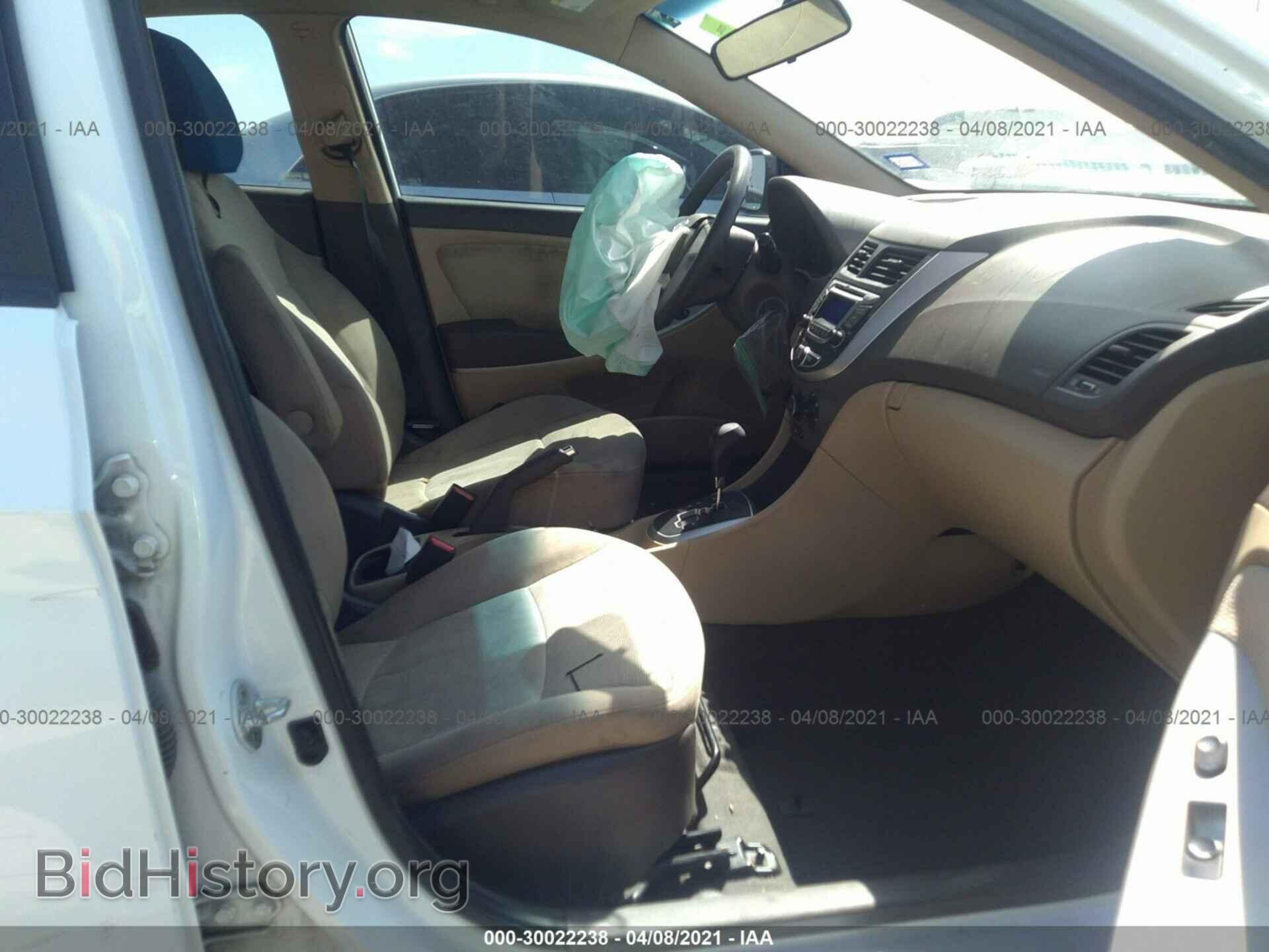 2014 HYUNDAI ACCENT - VIN: KMHCT4AE4EU760062 - Фото 5