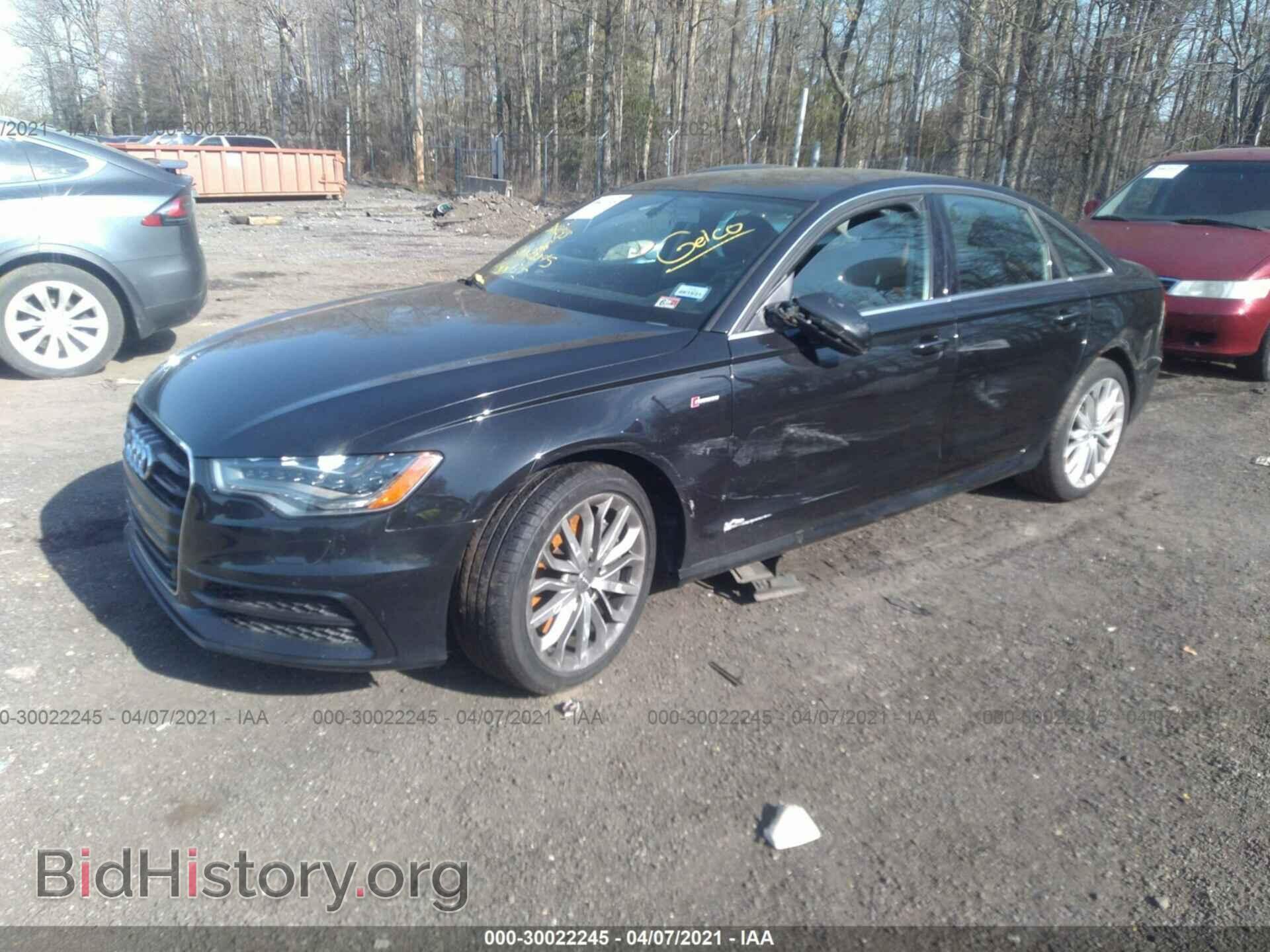 2014 AUDI A6 - VIN: WAUHGAFC2EN047155 - Фото 2