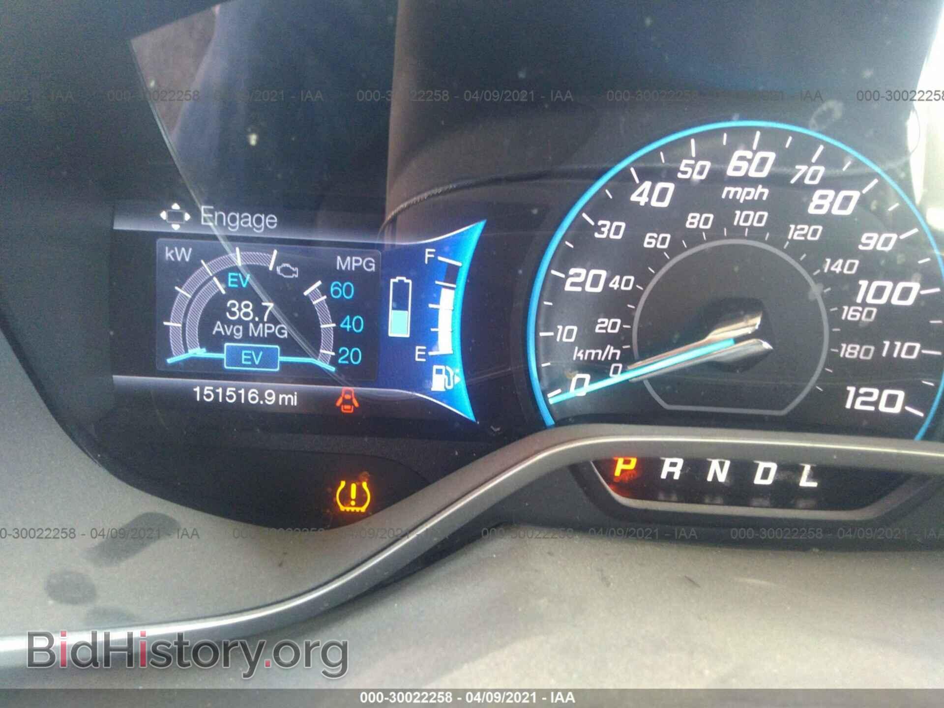 2013 FORD C-MAX HYBRID - VIN: 1FADP5AU6DL525540 - Фото 7