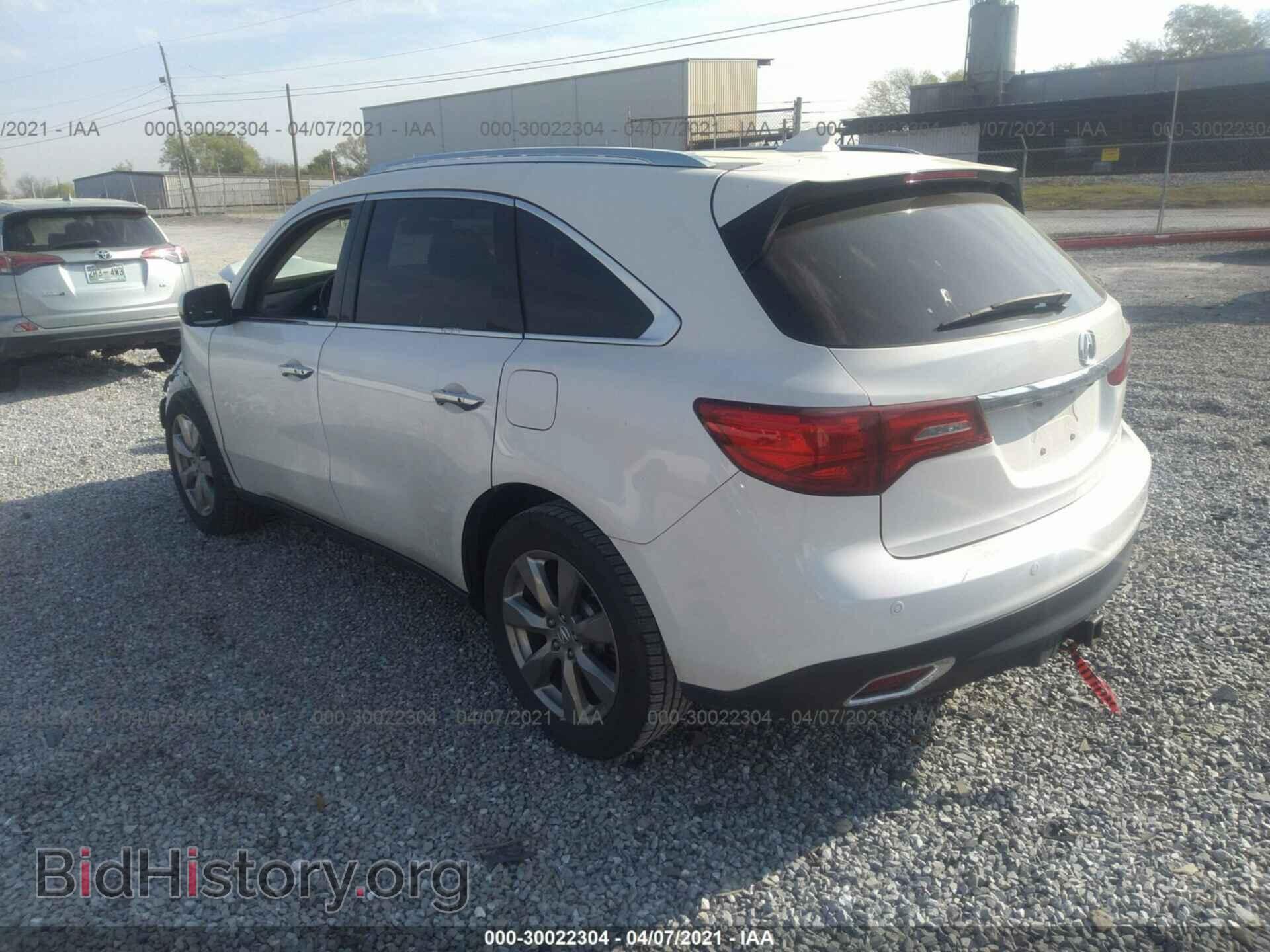 2016 ACURA MDX - VIN: 5FRYD3H96GB004169 - Фото 3