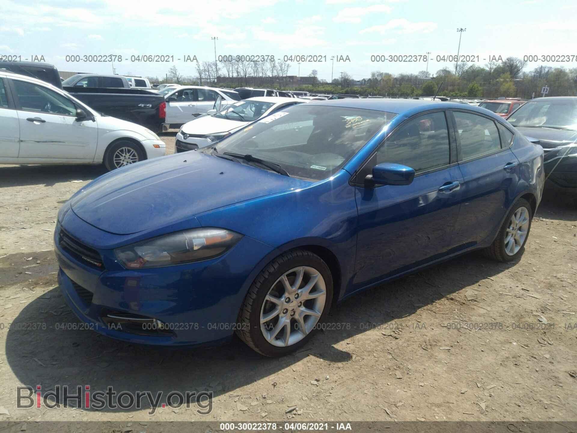 2013 DODGE DART - VIN: 1C3CDFBA6DD294372 - Фото 2